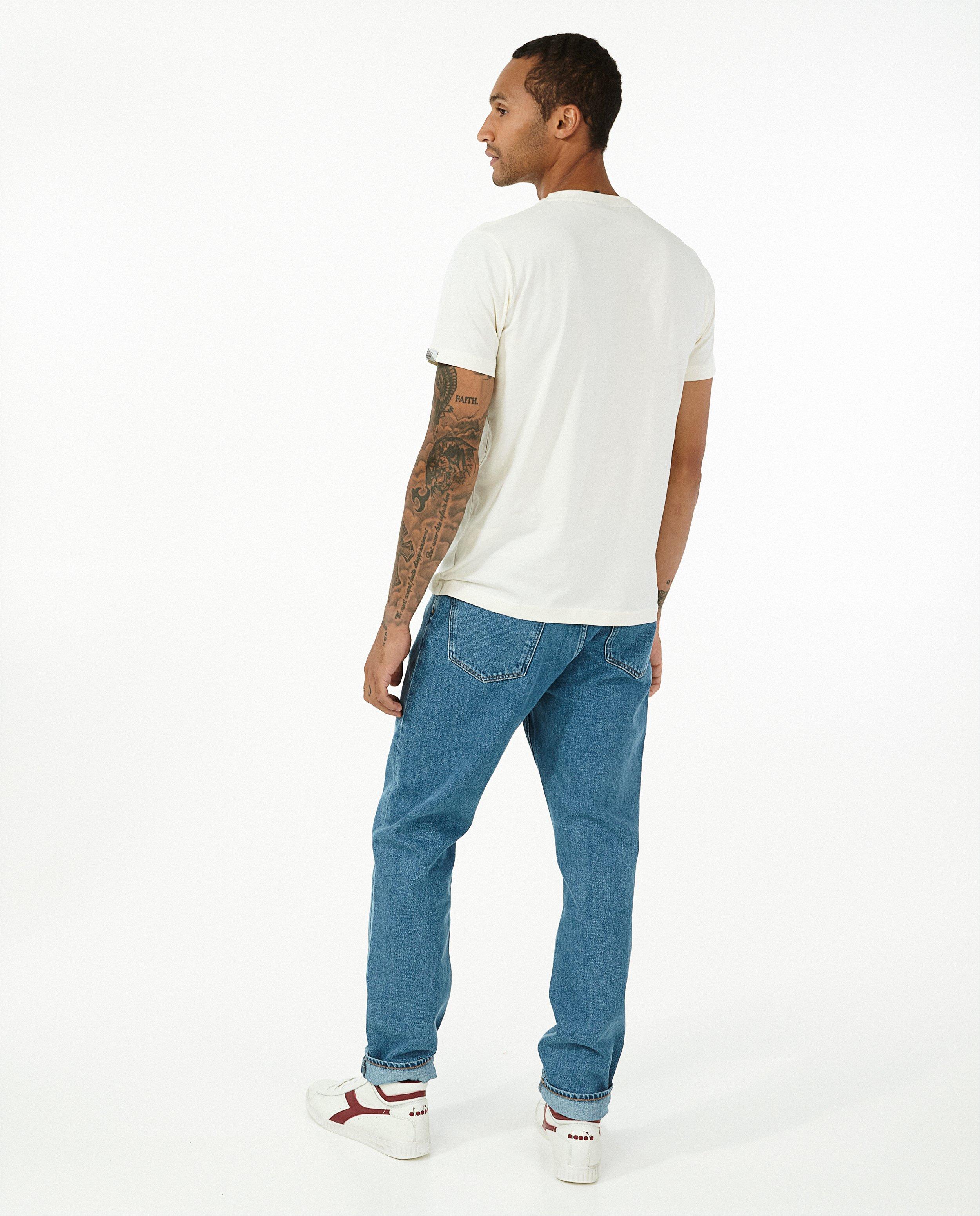 T-shirts - Wit T-shirt met print Lerros