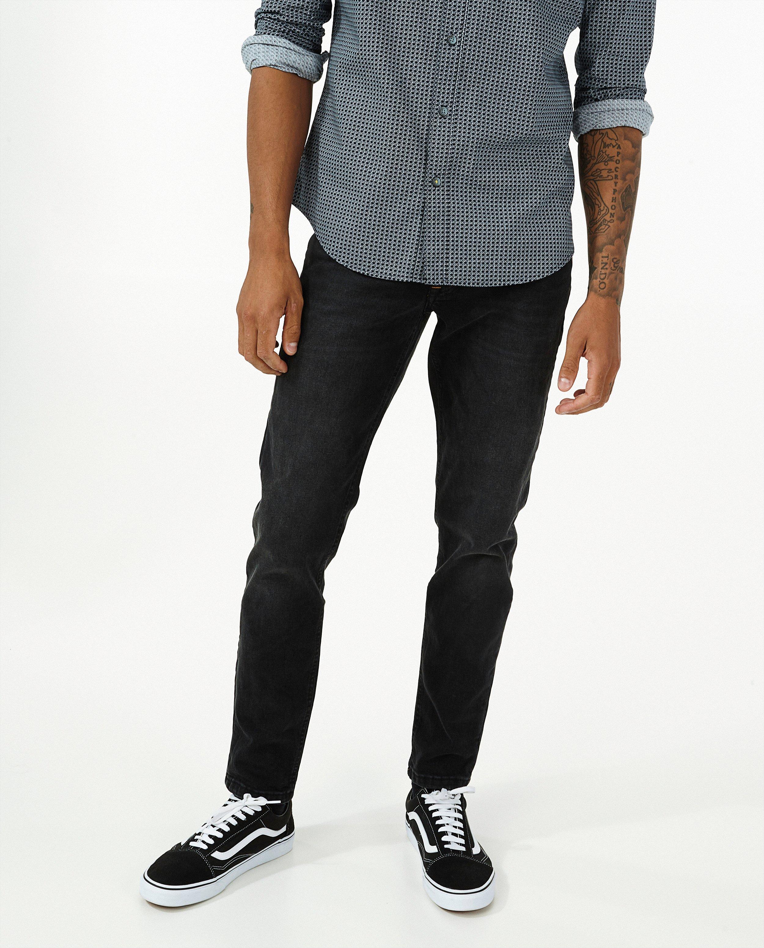 Jeans - Jeans modern fit gris Jan Lerros