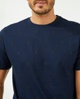 T-shirts - Blauw T-shirt met ruiten League Danois