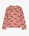 Roze longsleeve met print Your Wishes - null - Your Wishes