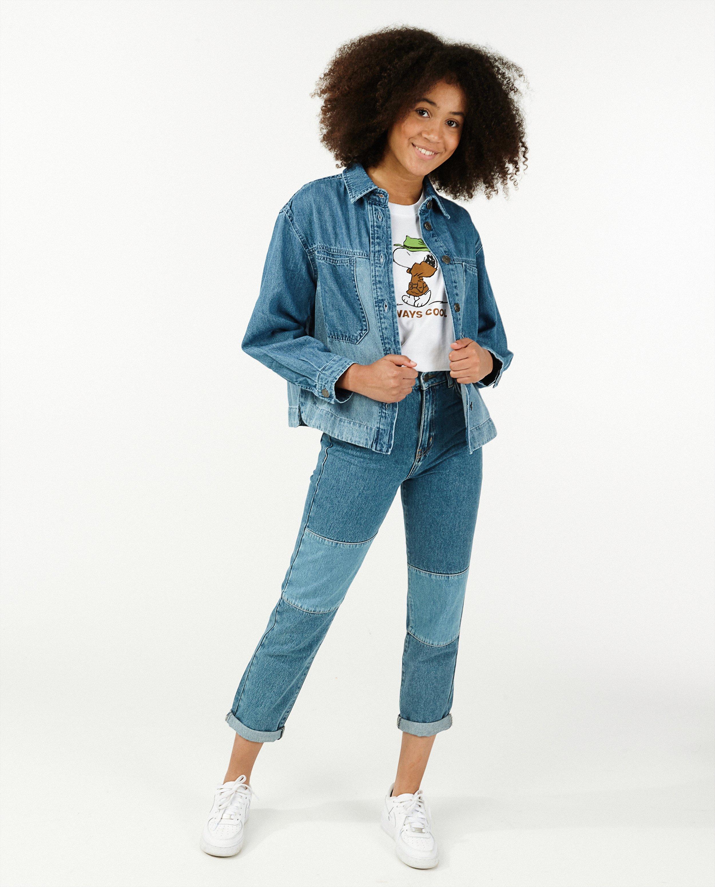 Chemise bleue en denim - coupe ample - Groggy