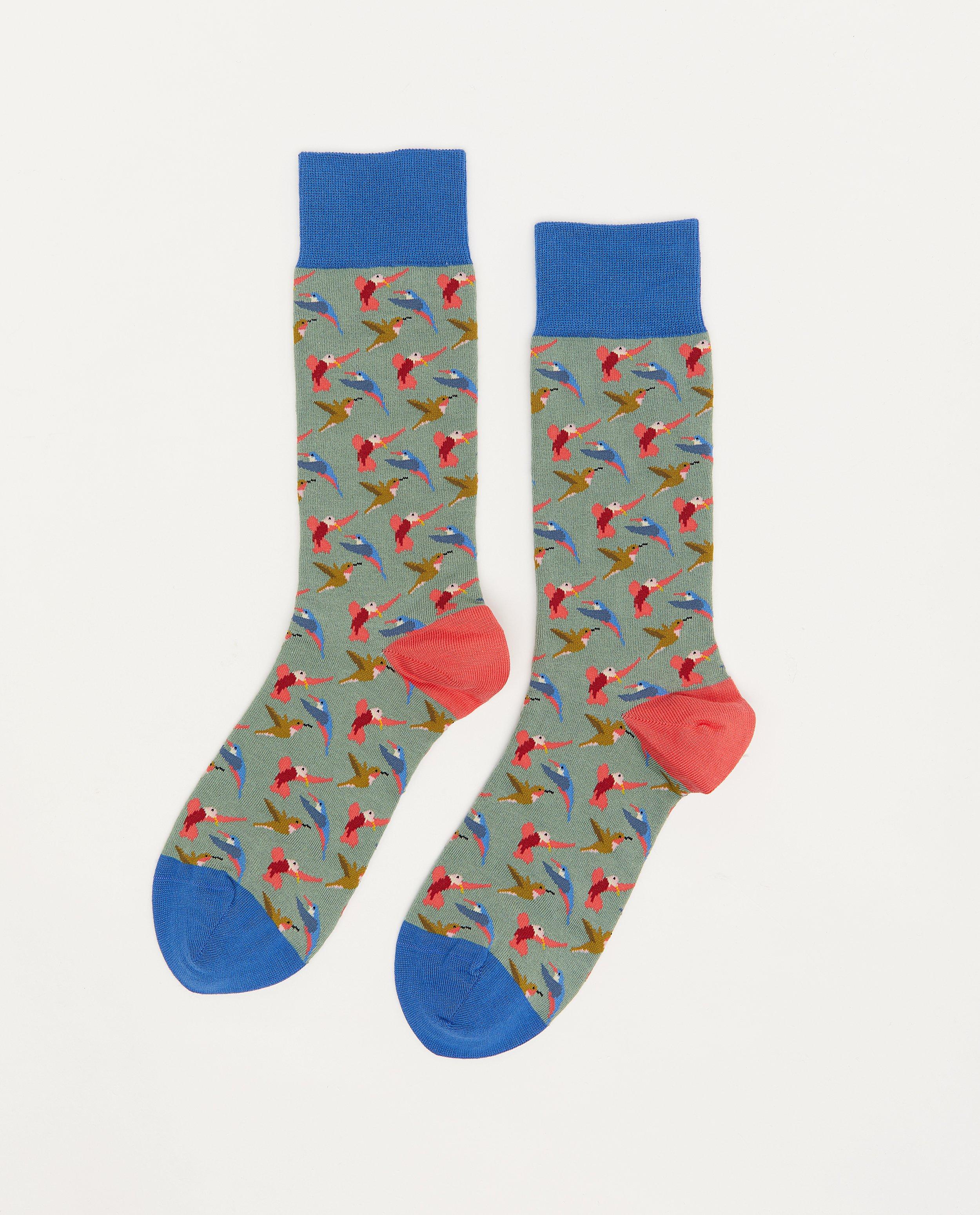 Biokatoenen kousen DillySocks, 36-40 - met print - Dilly Socks