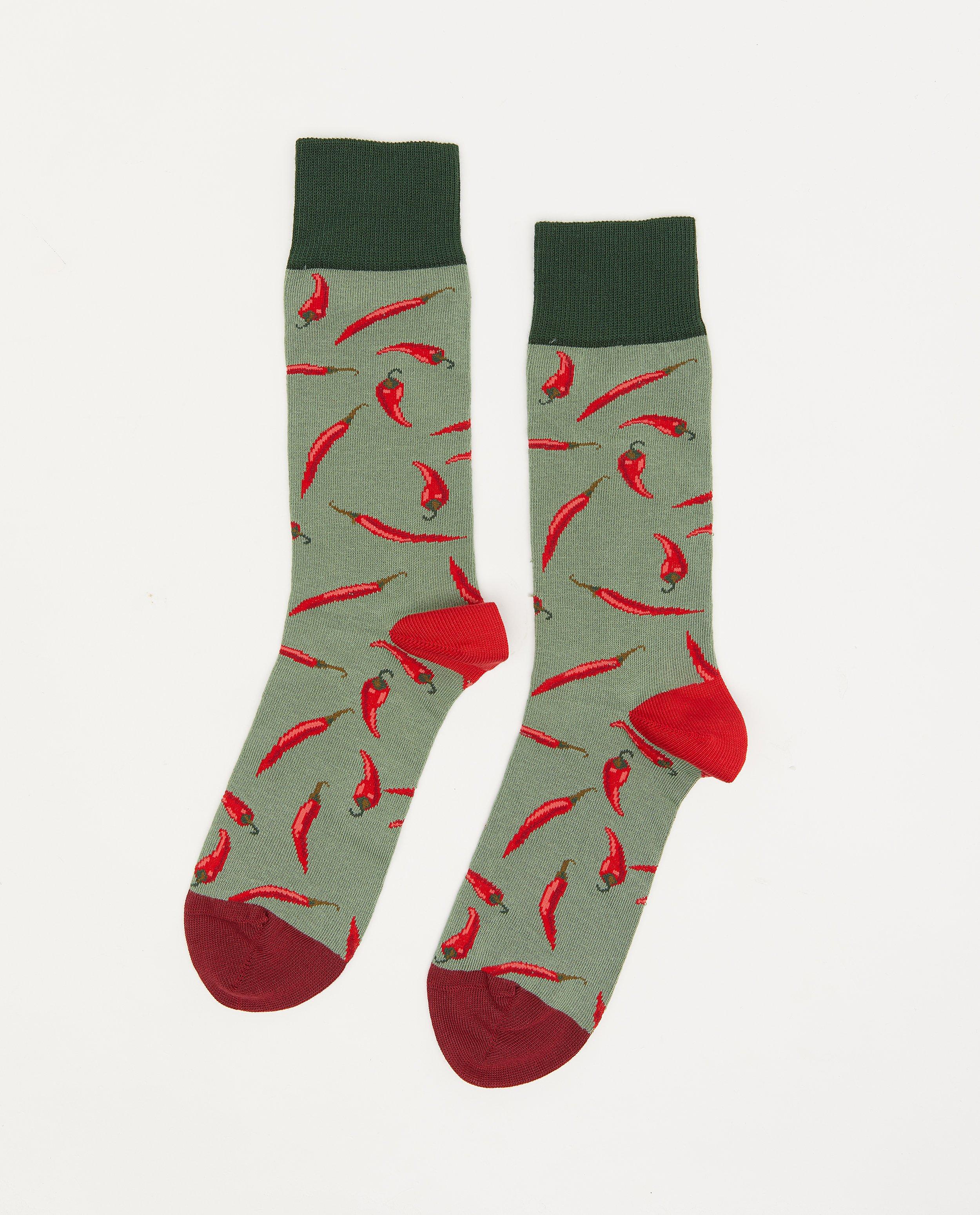 Chaussettes en coton bio DillySocks, 41-46 - à imprimé - Dilly Socks