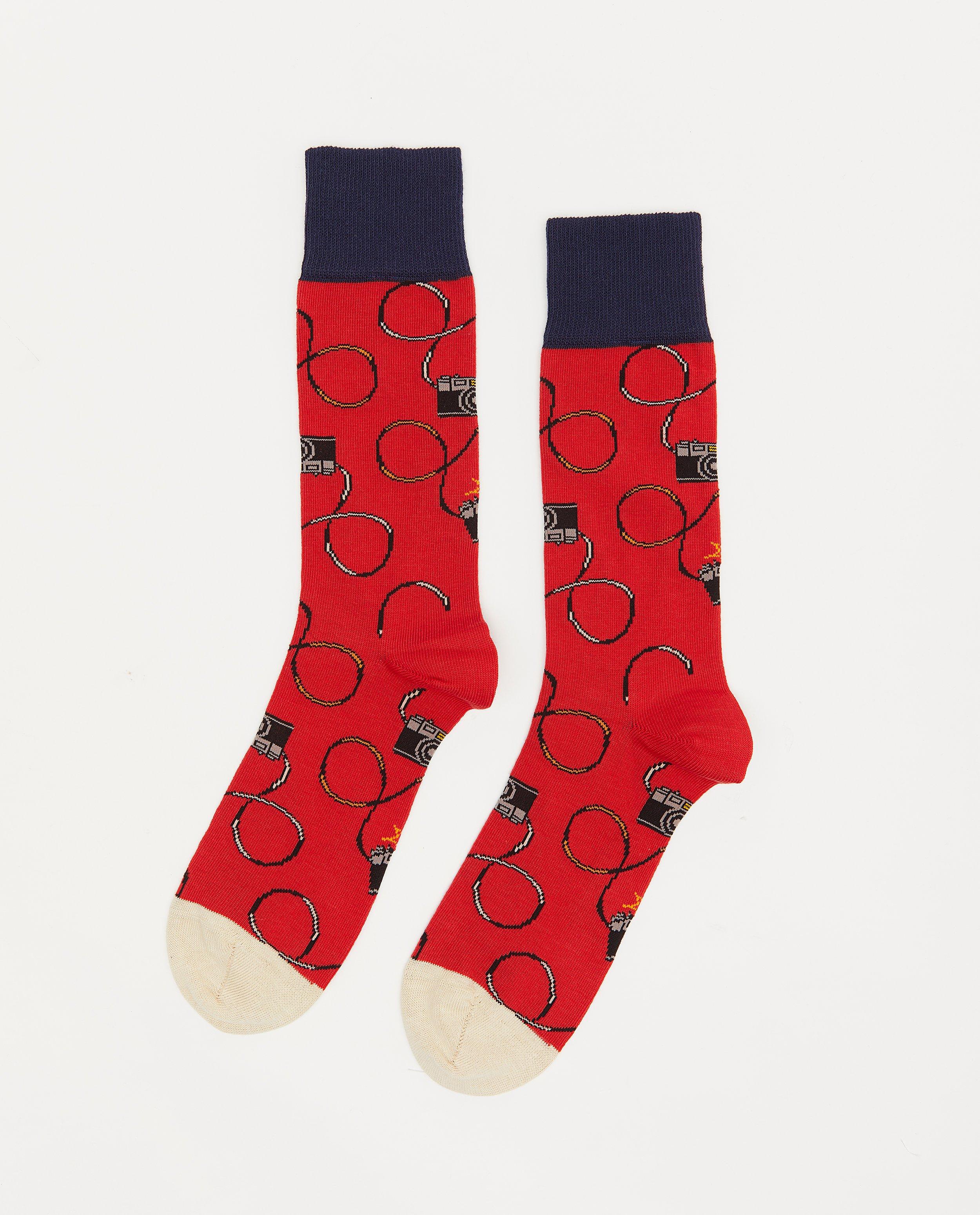 Chaussettes en coton bio DillySocks, 41-46 - à imprimé - Dilly Socks