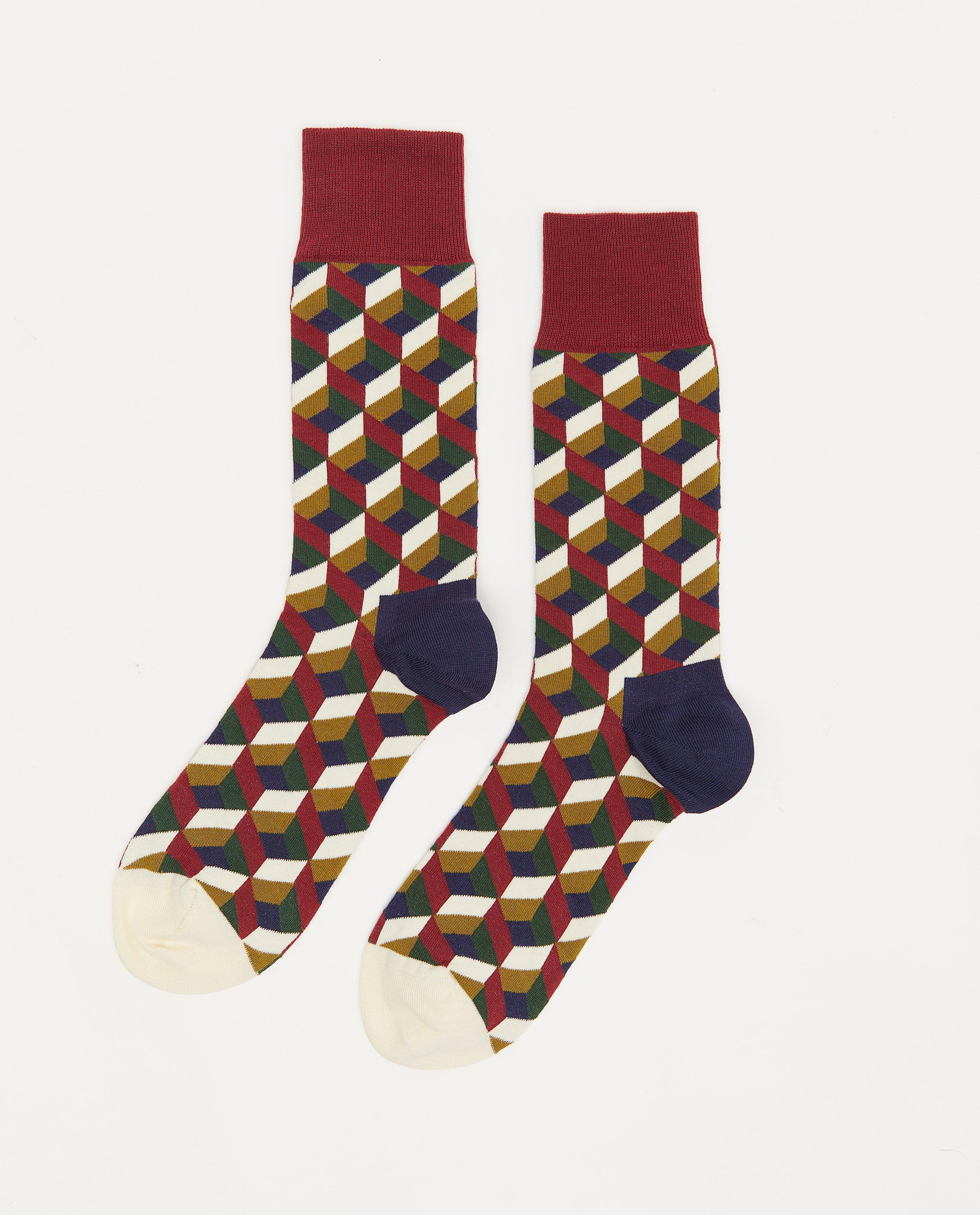 Chaussettes en coton bio DillySocks, 41-46 - à imprimé - Dilly Socks
