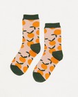 Biokatoenen kousen DillySocks, 27-34 - met print - Dilly Socks