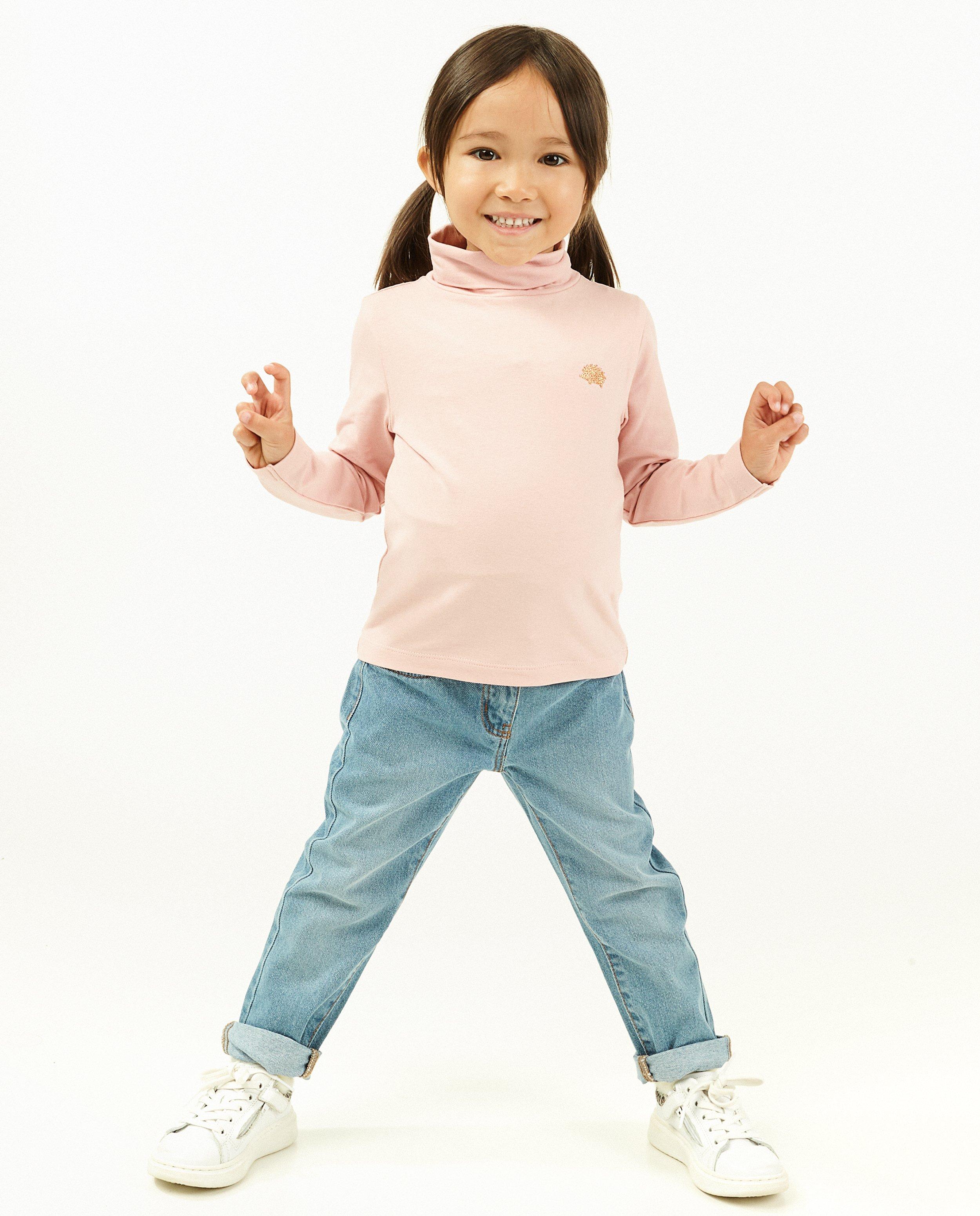 Roze souspull met glitter patch - null - Milla Star