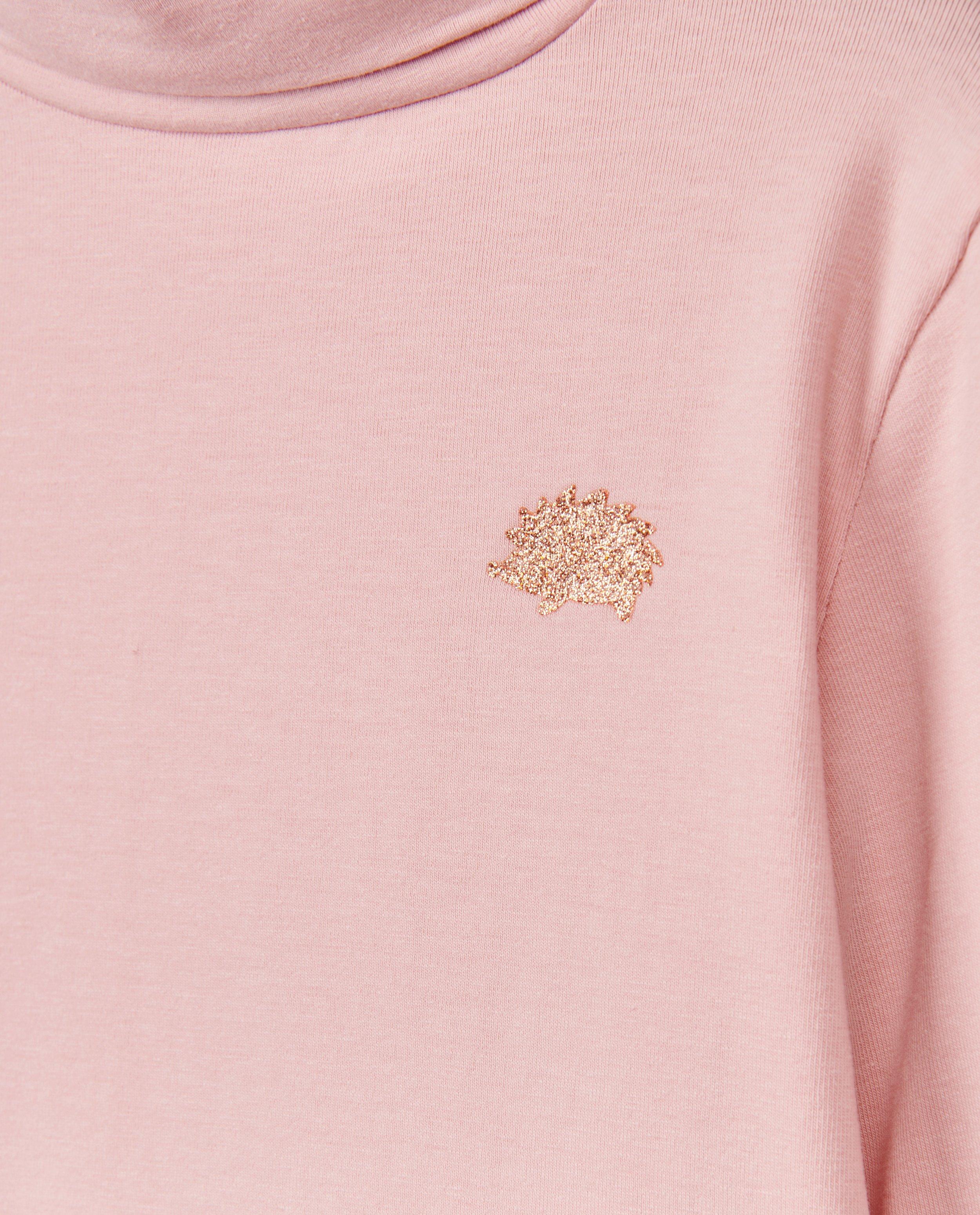 T-shirts - Zwarte souspull met glitter patch