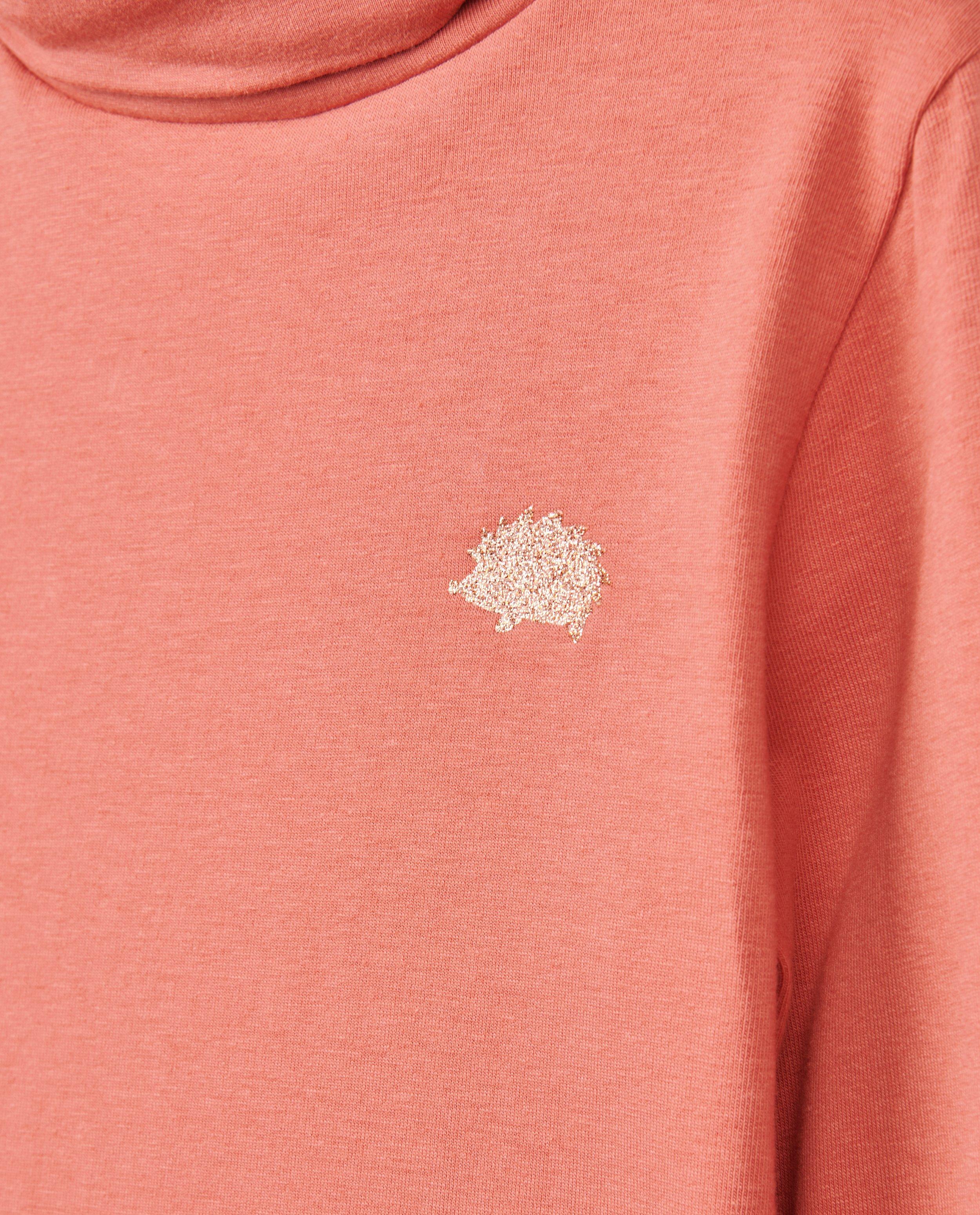 T-shirts - Zwarte souspull met glitter patch