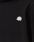 T-shirts - Sous-pull noir avec un écusson à paillettes
