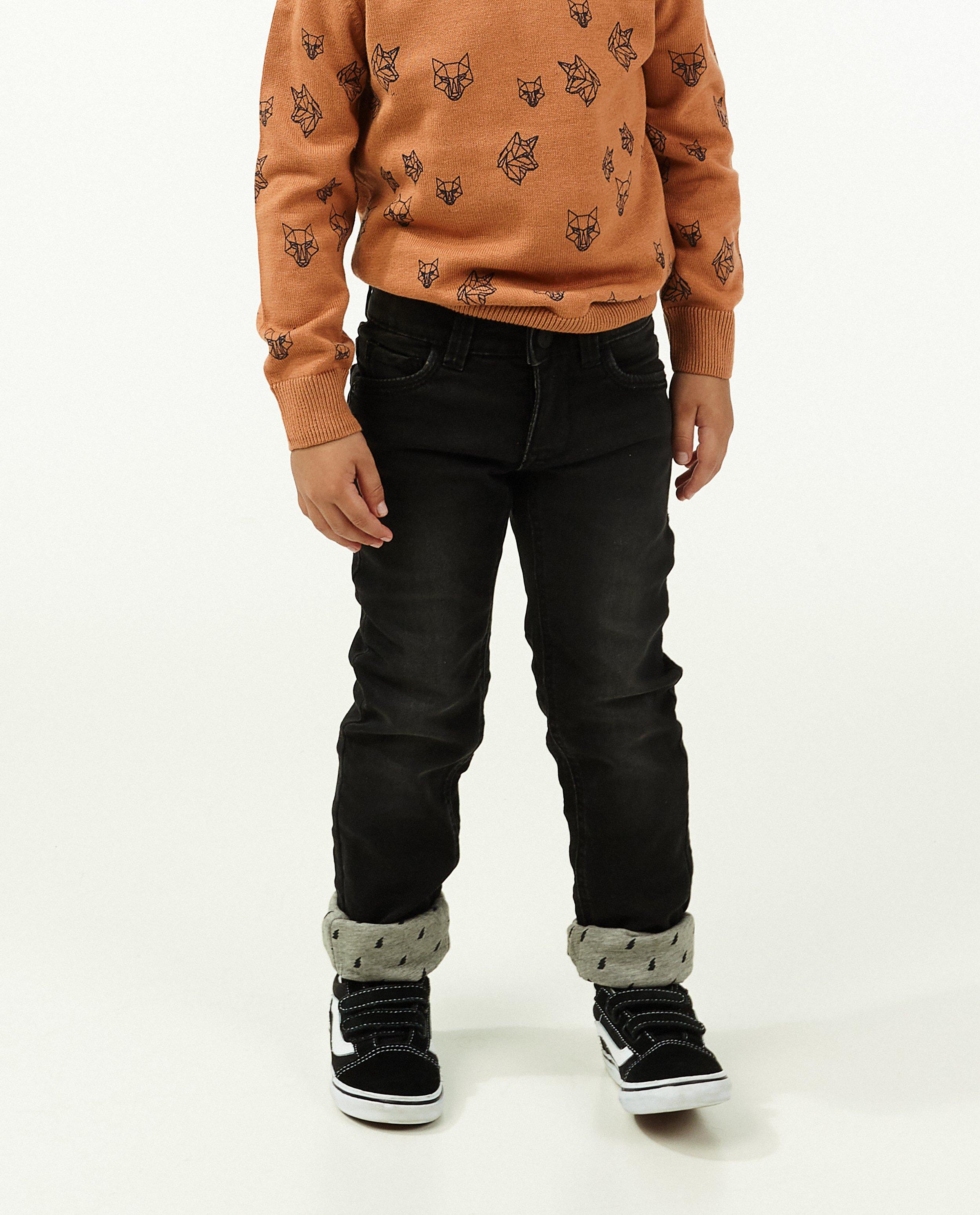 Jeans - Jeans slim noir Simon, 2-7 ans