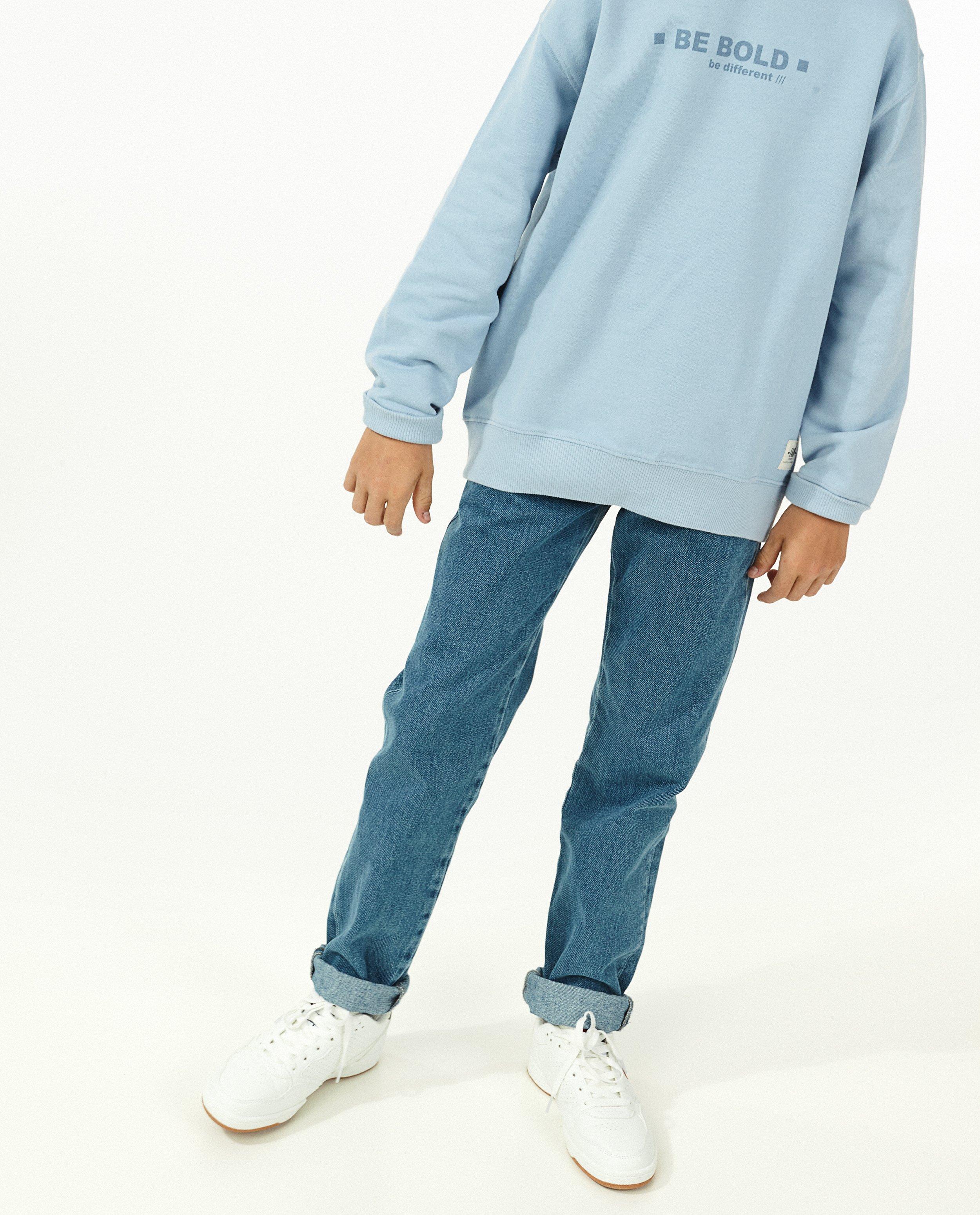 Jeans - 100% gerecycleerde jeans in blauw I AM