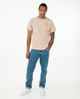 Blauwe 100% gerecycleerde jeans I AM - straight loose fit - I AM