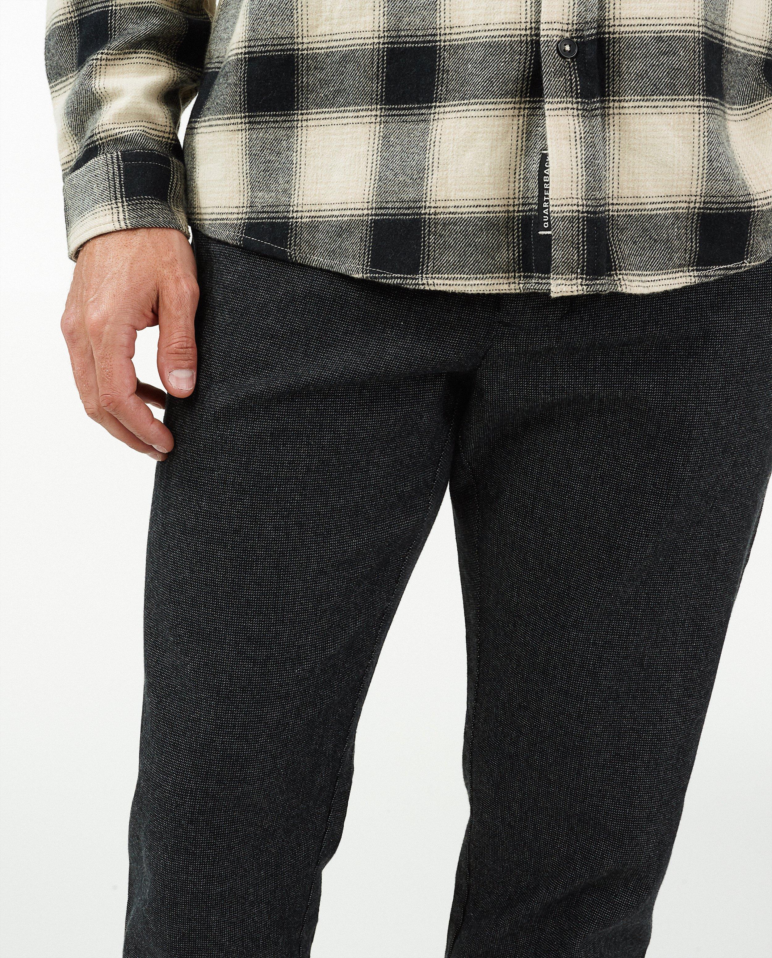 Broeken - Zwarte chino met slim fit Matthew