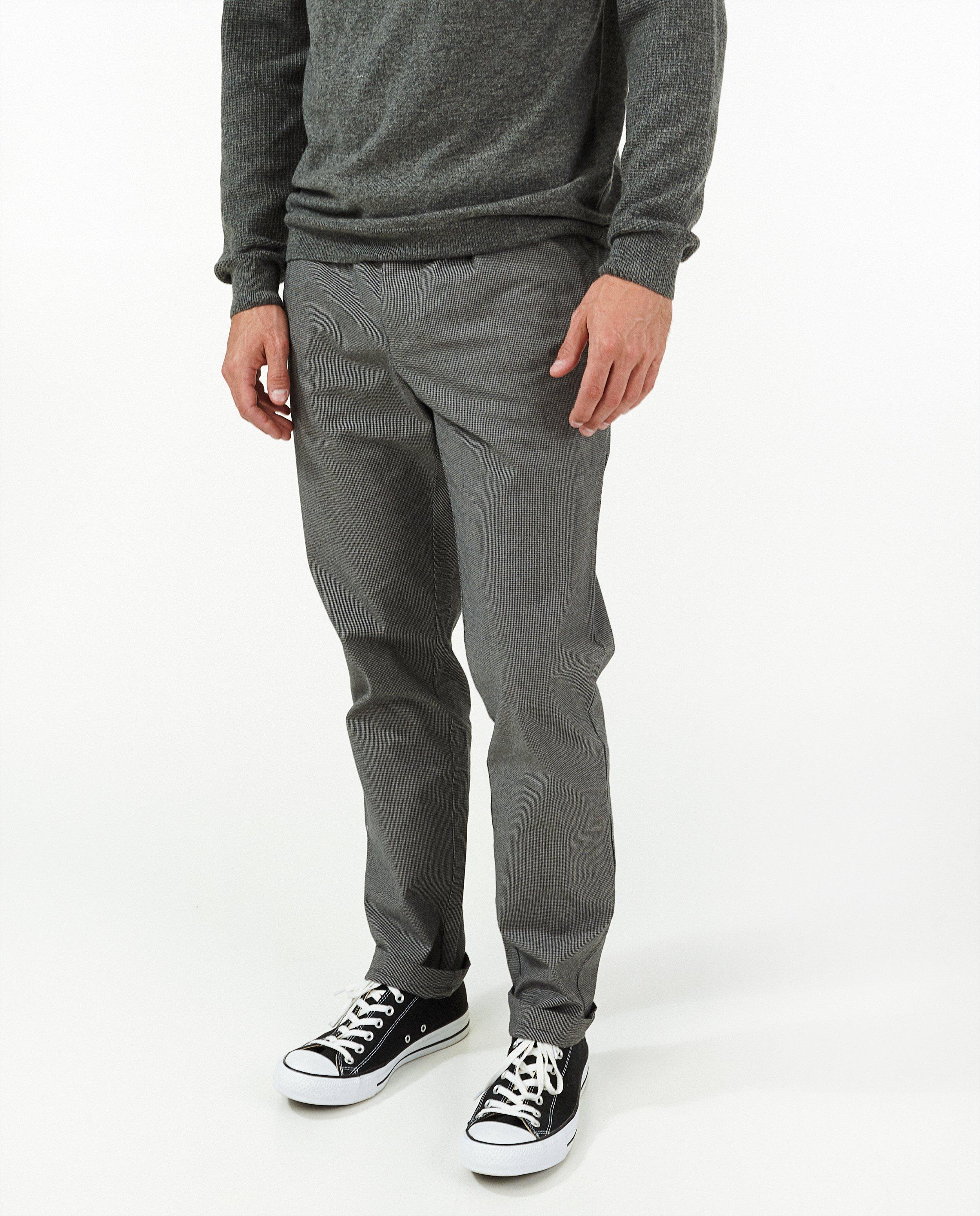 Broeken - Grijze chino met slim fit Matthew