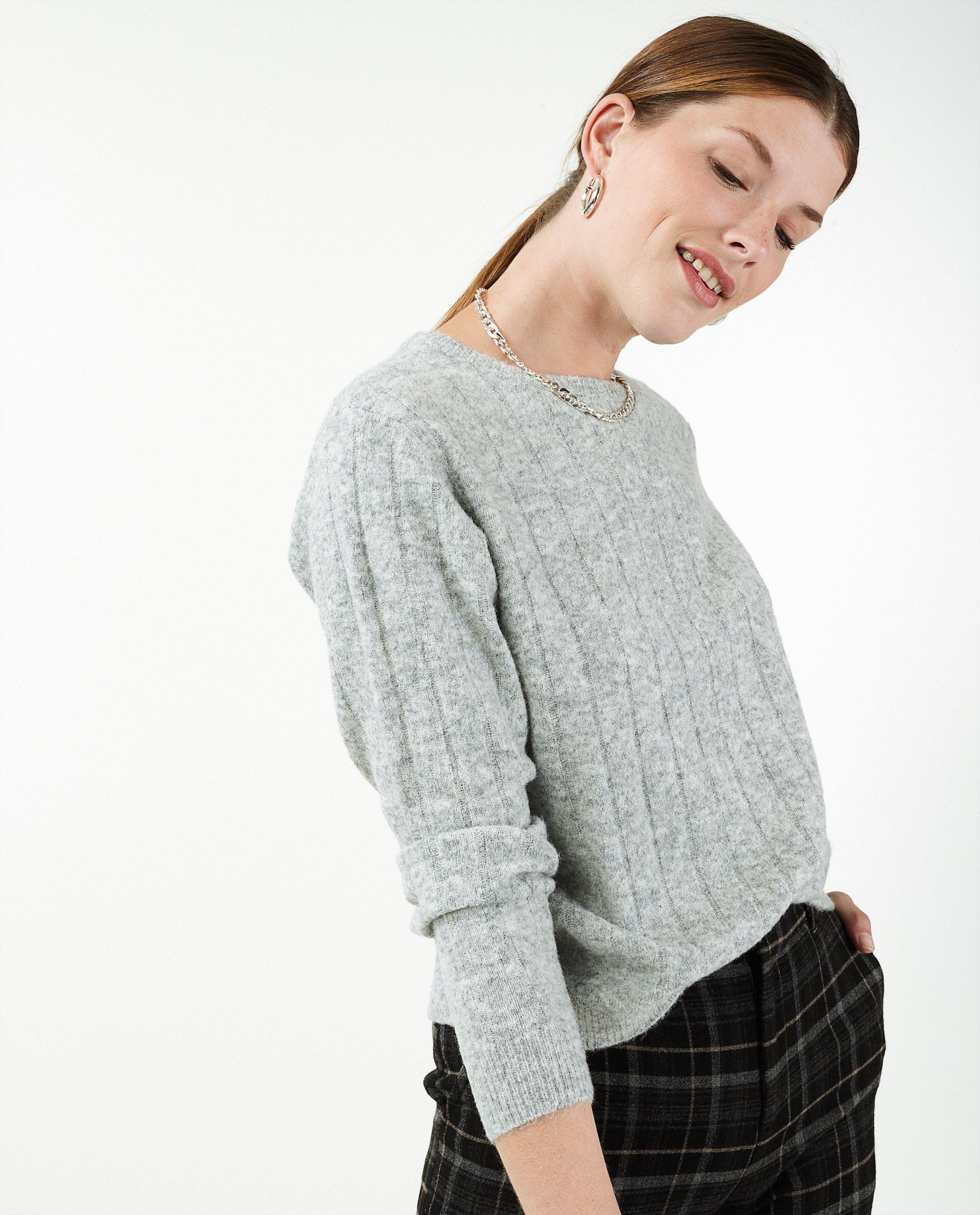 Pulls - Pull gris chiné Sora