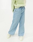 Jeans - Lichtblauwe jeans met paperbag waist