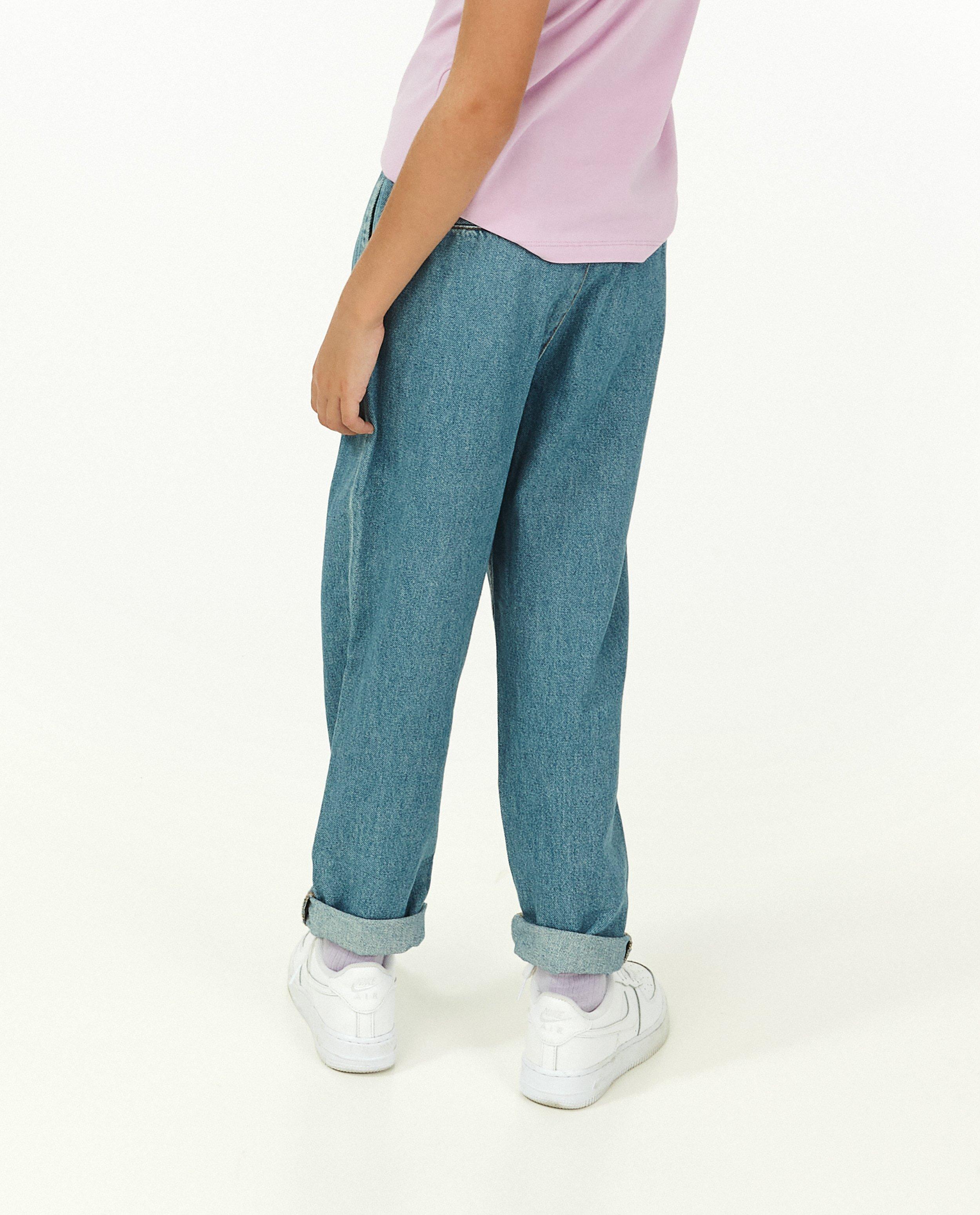 Jeans - Jeans mom bleu Sam