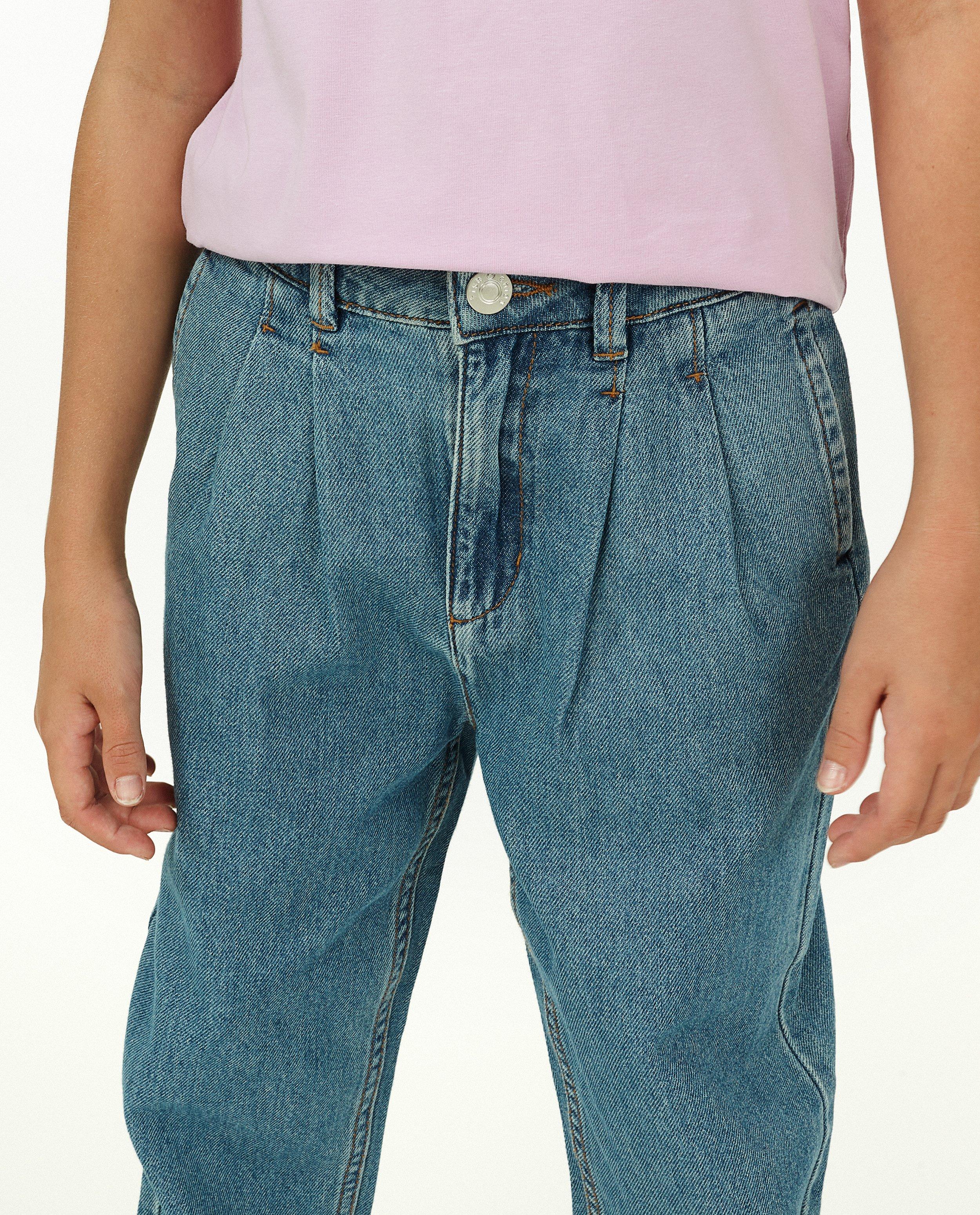 Jeans - Jeans mom bleu Sam