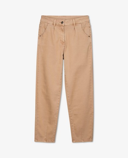 Pantalon brun, coupe slouchy Dot