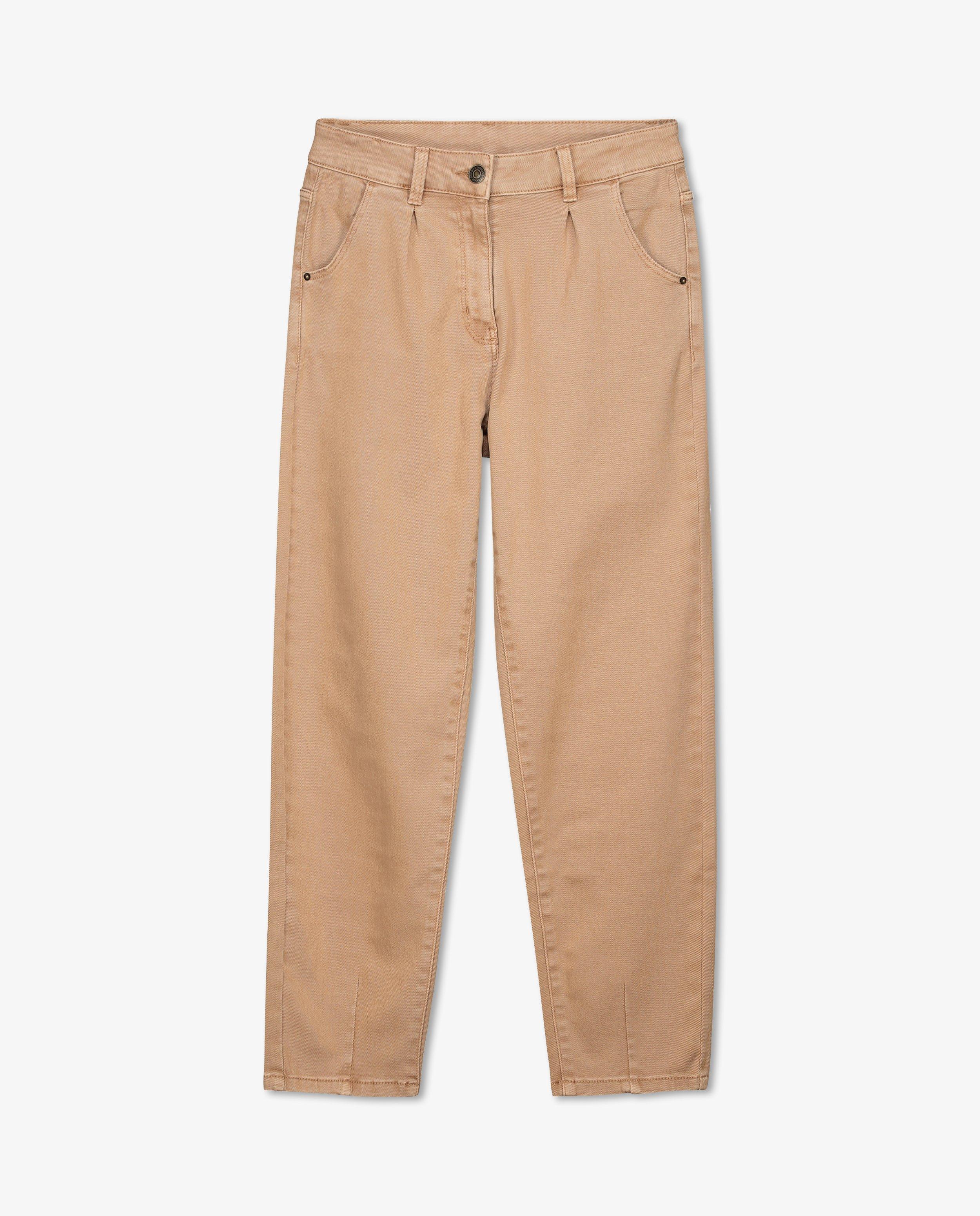 Jeans - Pantalon brun, coupe slouchy Dot