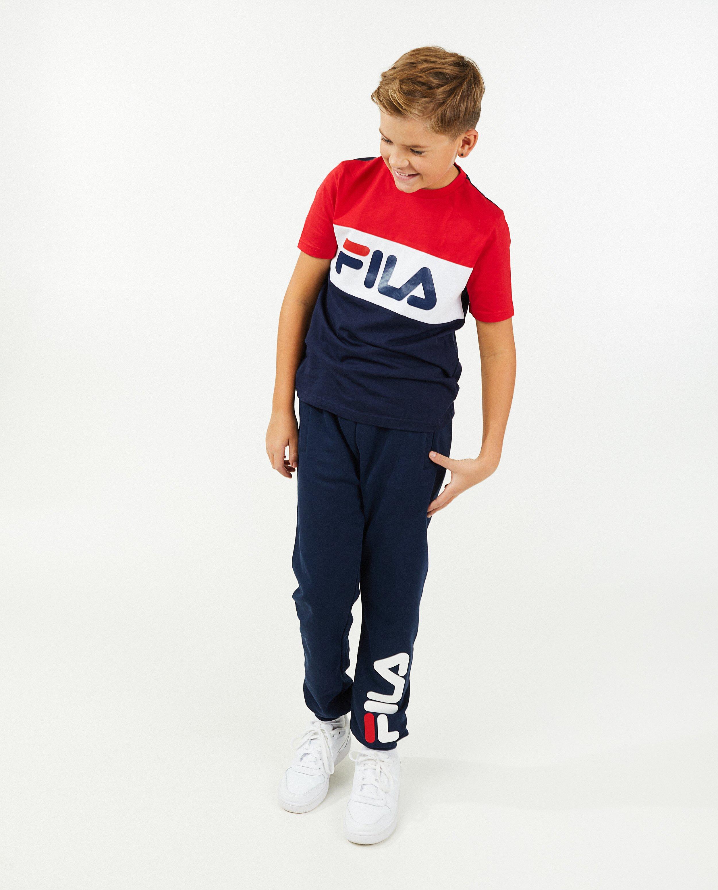 Blauwe unisex jogger Fila met brushed fleece Fila JBC Belgie Belgie