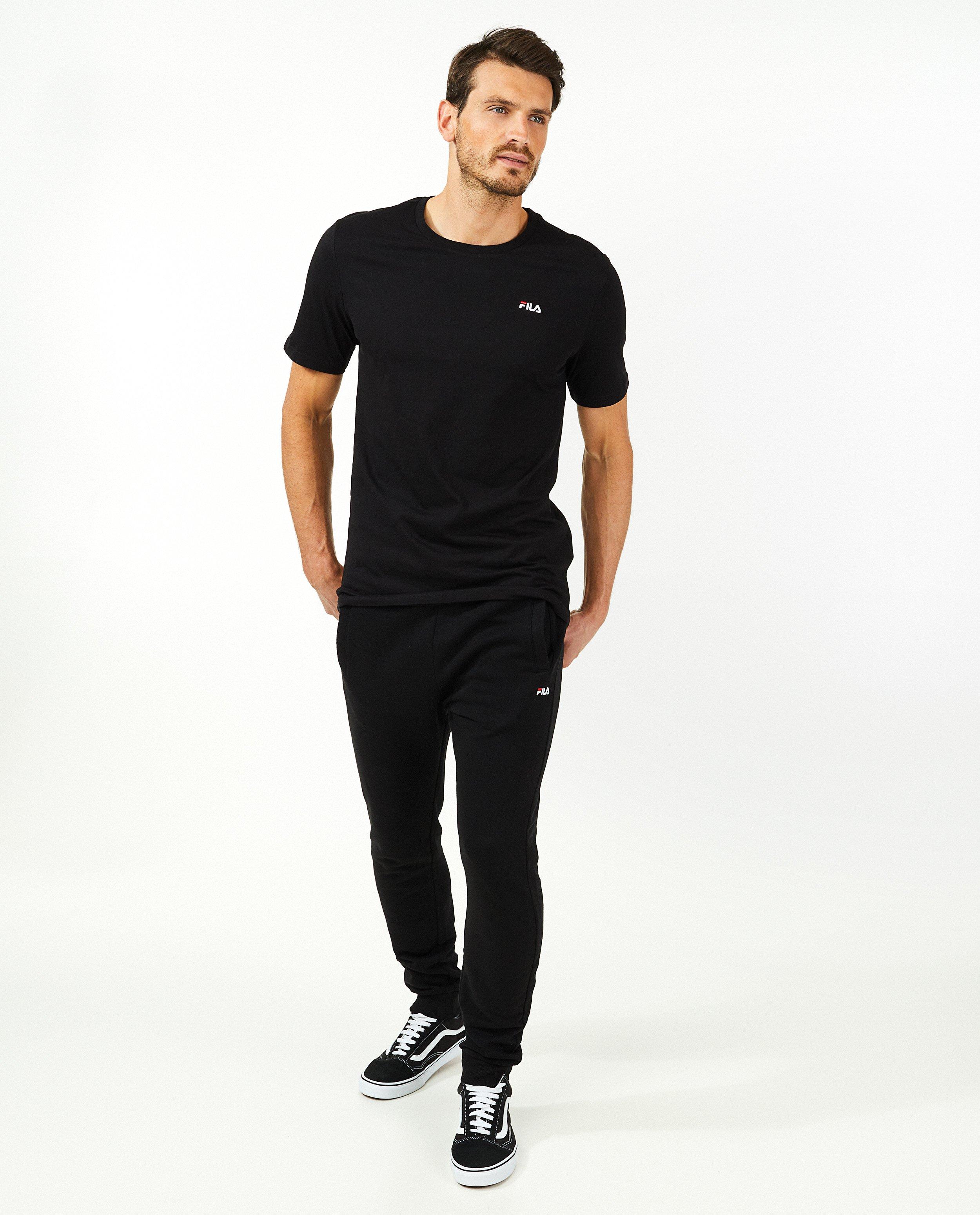 Zwart T-shirt met logo Fila - null - Fila