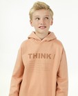 Sweaters - Biokatoenen hoodie met opschrift I AM