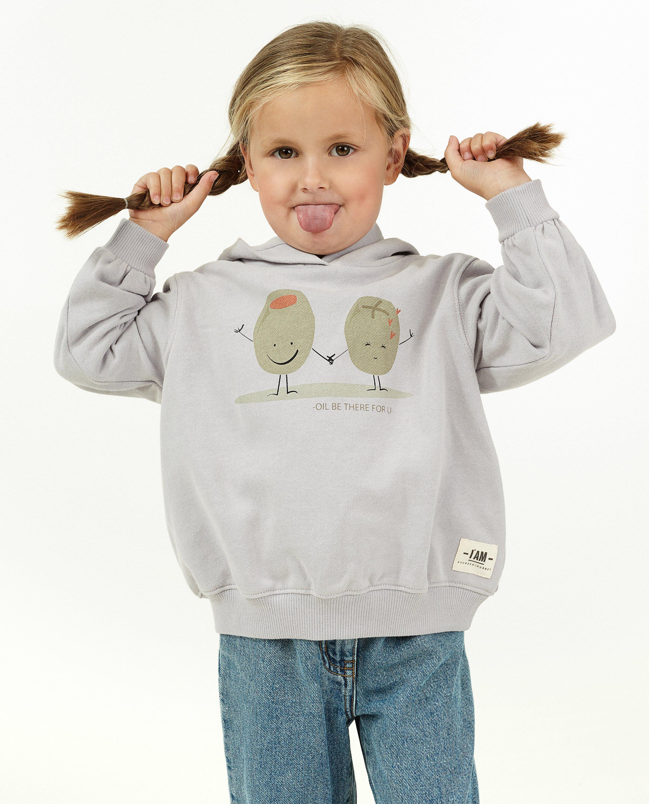Sweats - Hoodie en coton bio à inscription I AM
