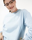 Biokatoenen sweater met print I AM - met natural dye - I AM