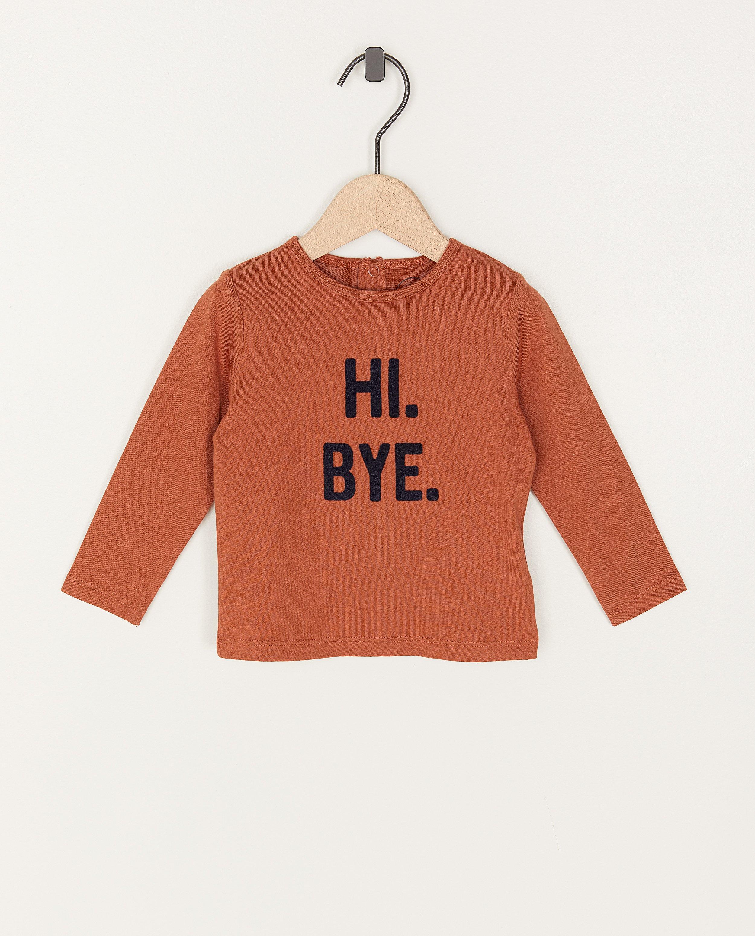Unisex longsleeve met opschrift BESTies - stretch - Besties