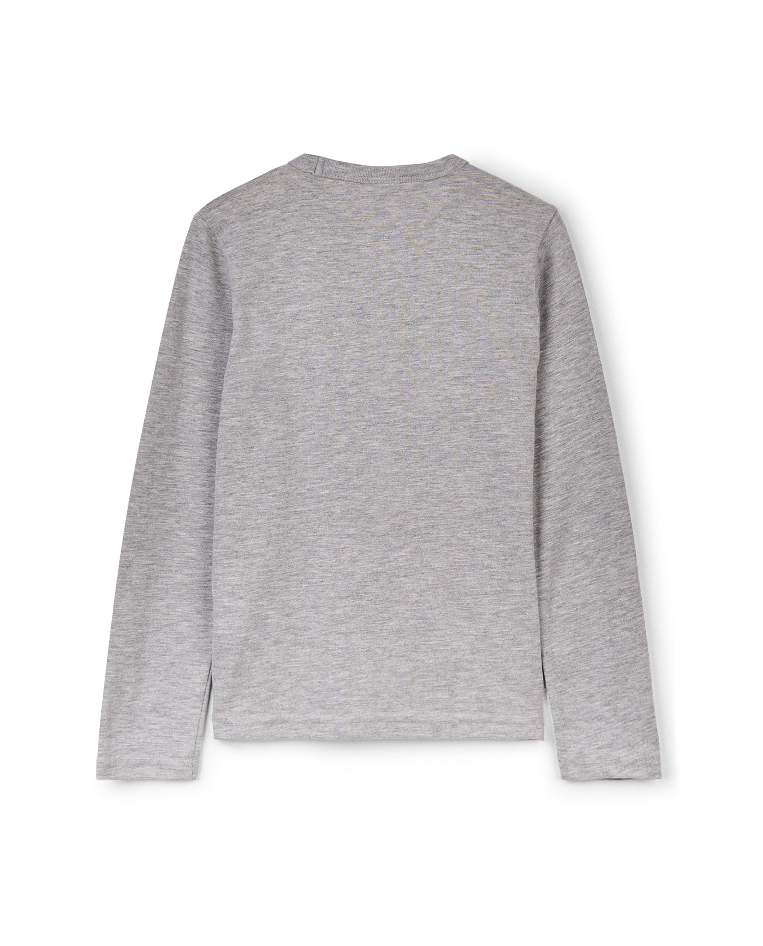 T-shirts - Grijze longsleeve met print CKS