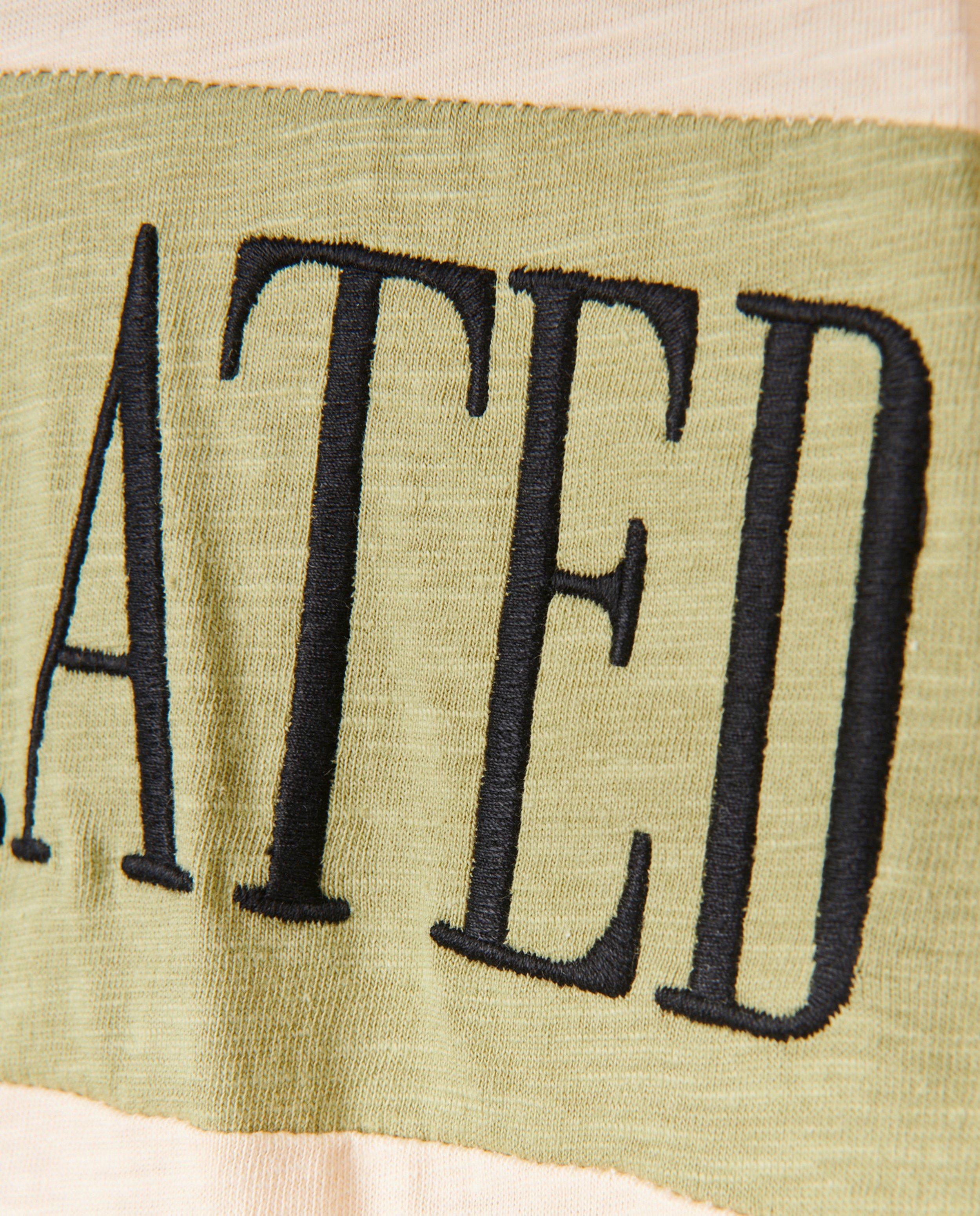 T-shirts - Haut beige à manches longues avec inscription CKS