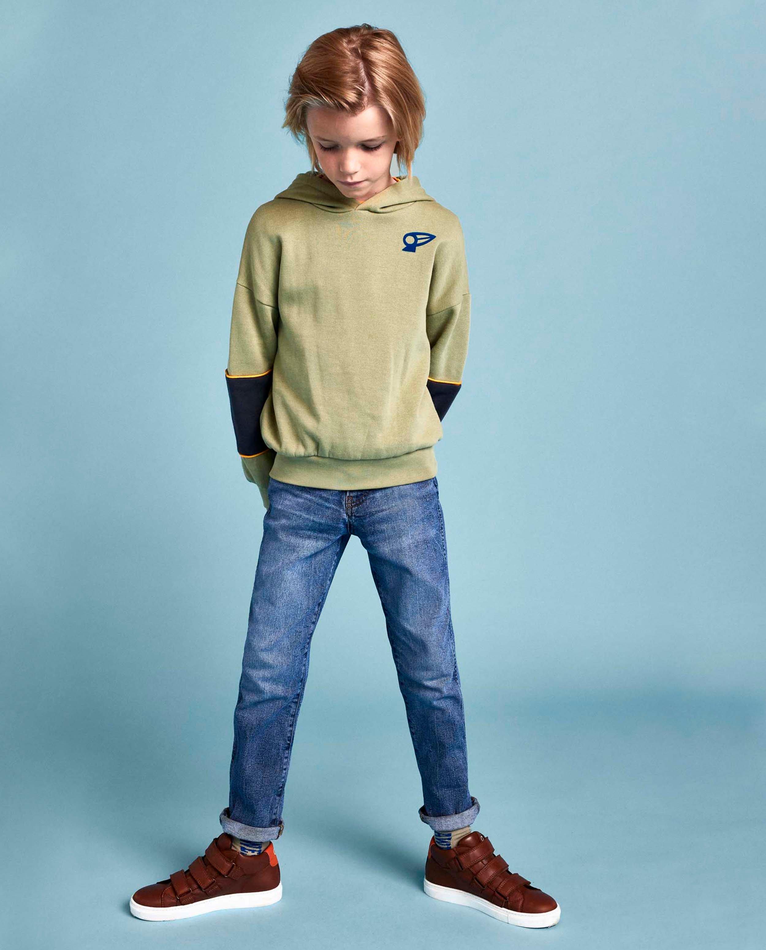Lichtblauwe slim fit jeans CKS - jongens - CKS