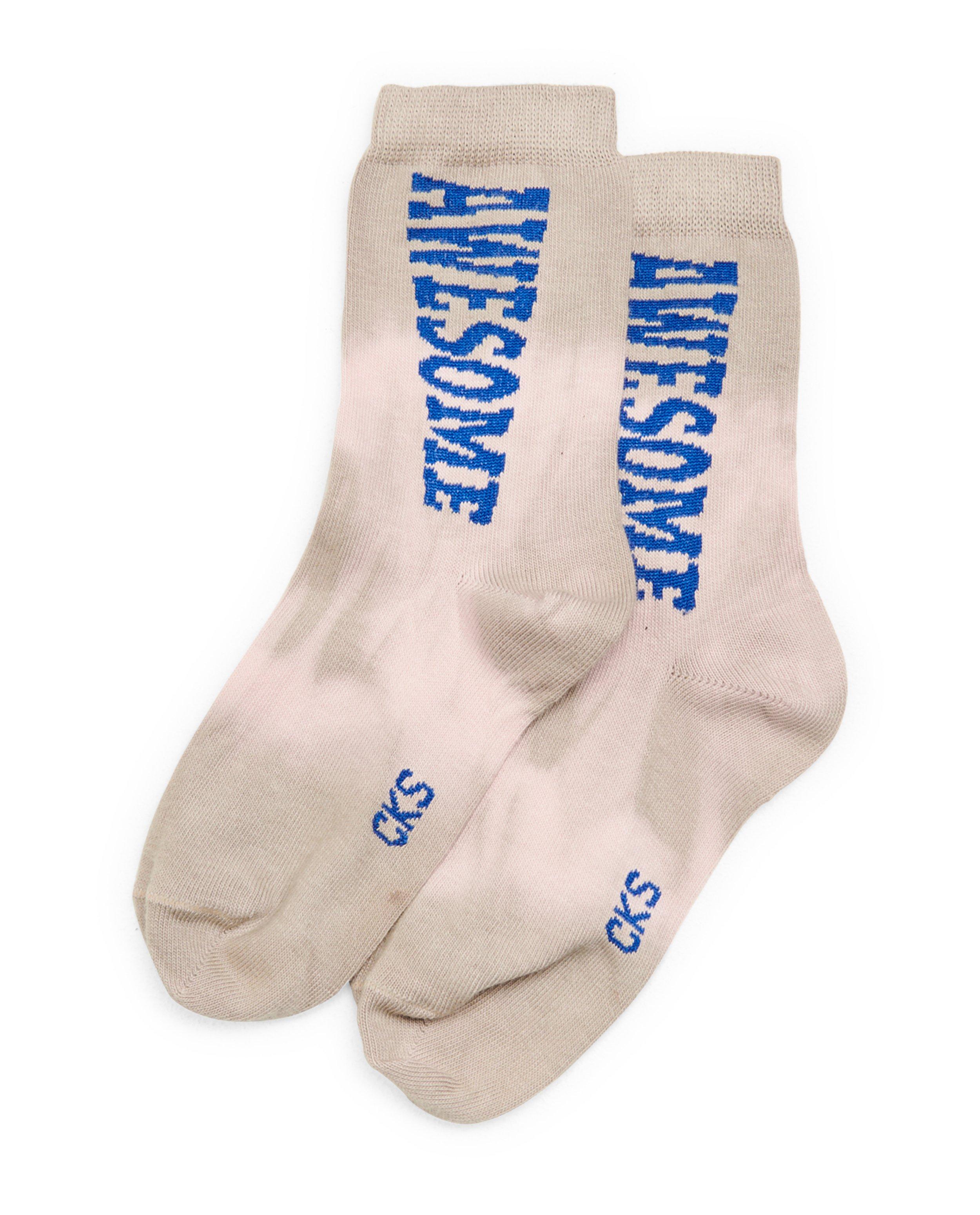 Chaussettes avec imprimé CKS - avec du stretch - CKS