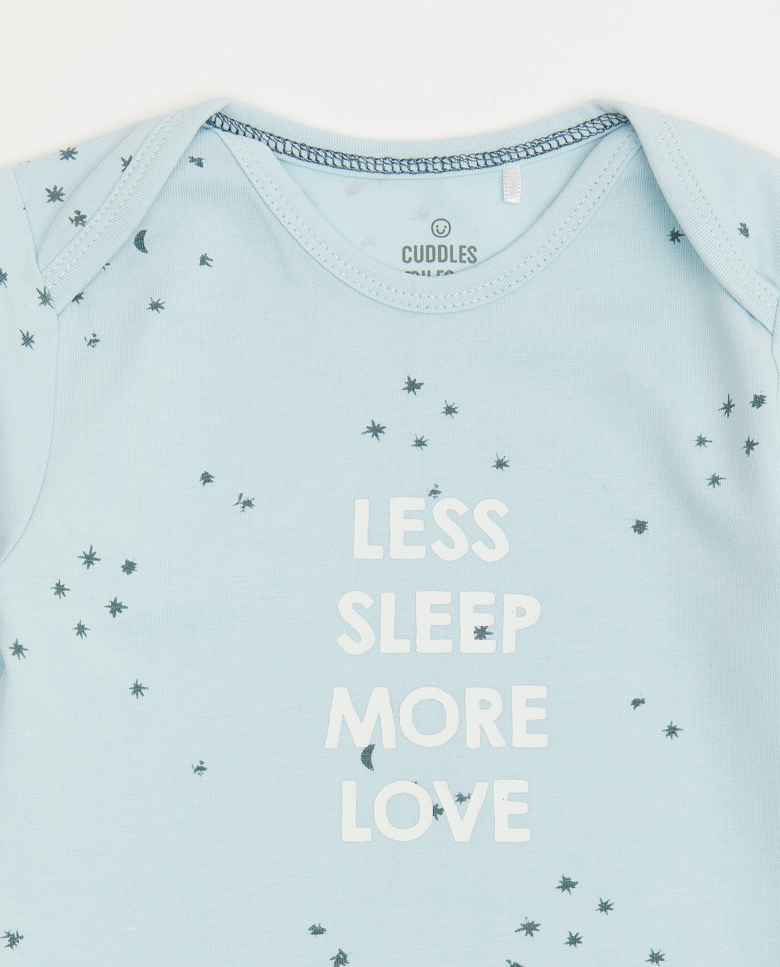 Onesies - Witte romper met opschrift