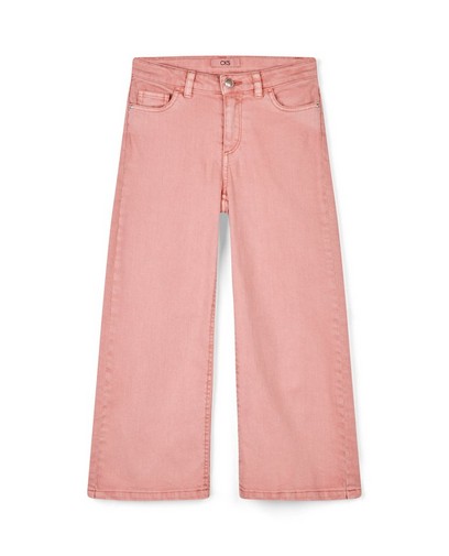 Roze jeans met wijde pijpen CKS