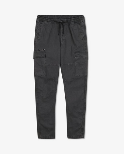 Donkergrijze cargo-broek Donkergrijze cargo-broek