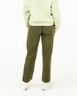 Jeans - Pantalon droit vert Lene