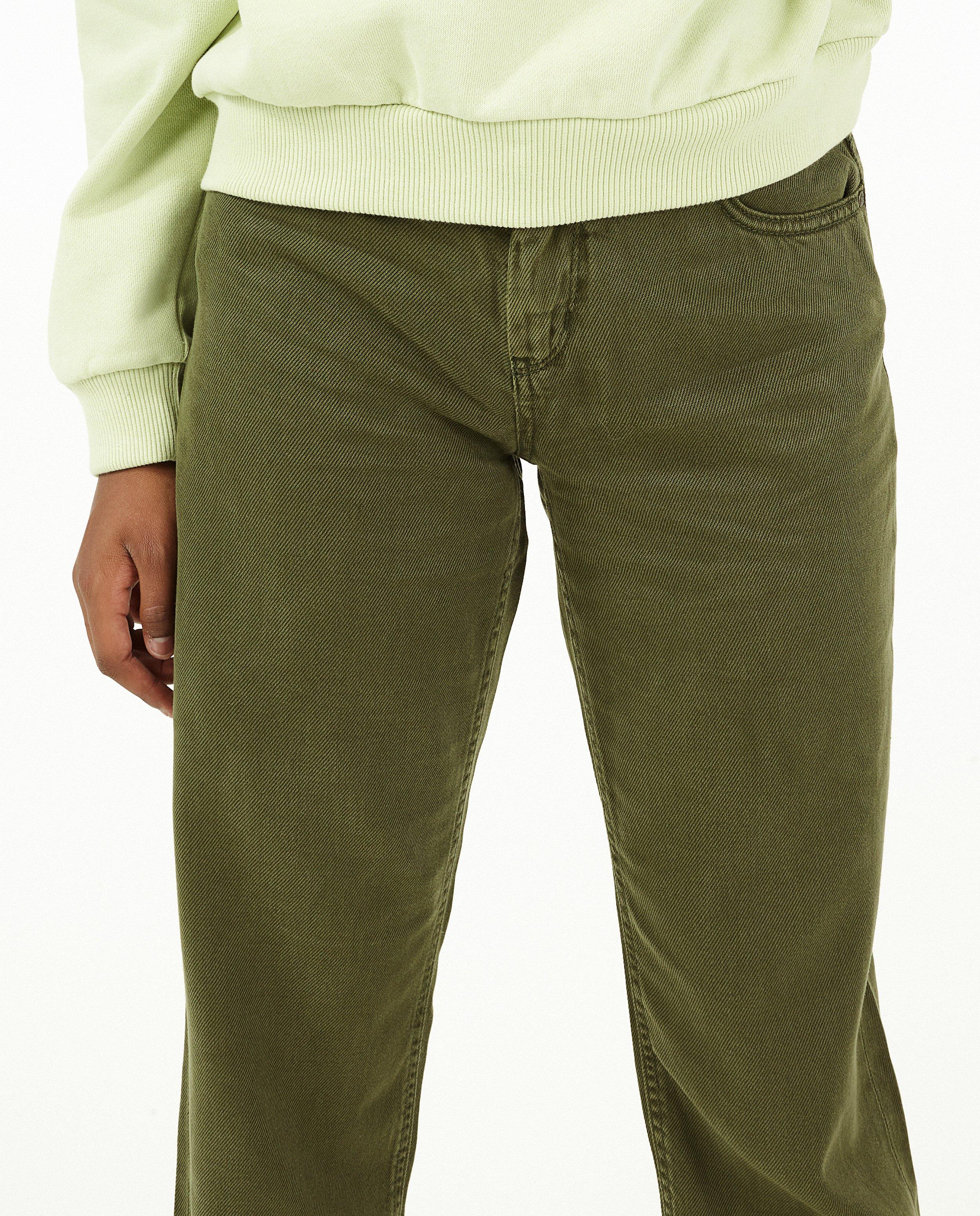 Jeans - Pantalon droit vert Lene