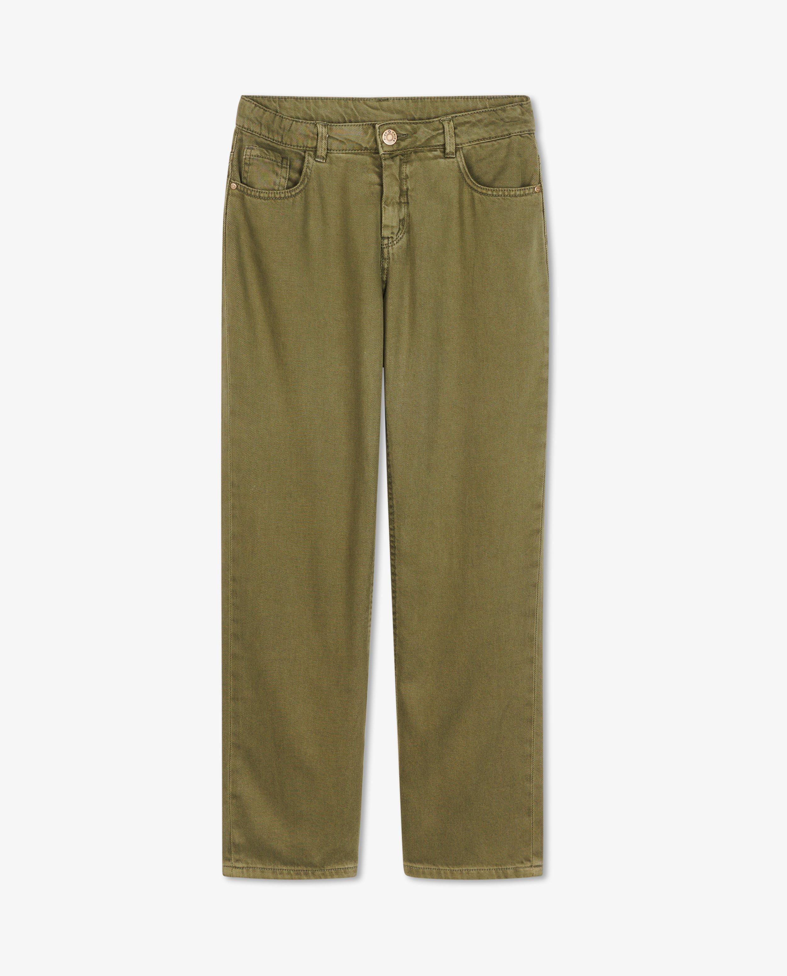 Jeans - Pantalon droit vert Lene