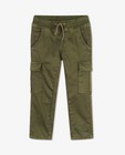 Pantalons - Pantalon cargo vert slim Simon