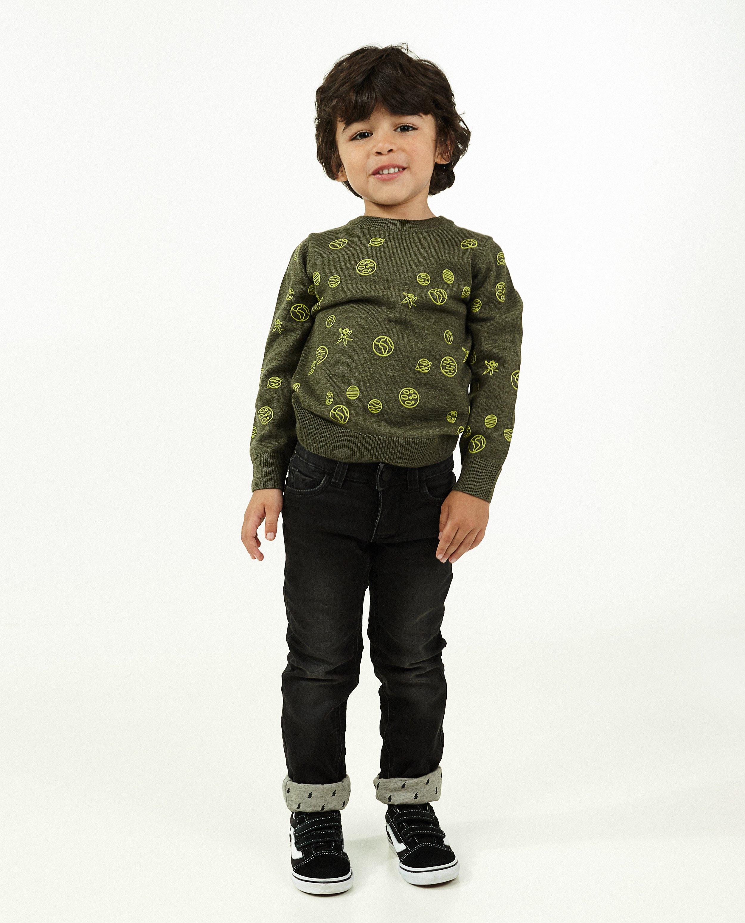 Fijne trui met print BESTies - null - Besties