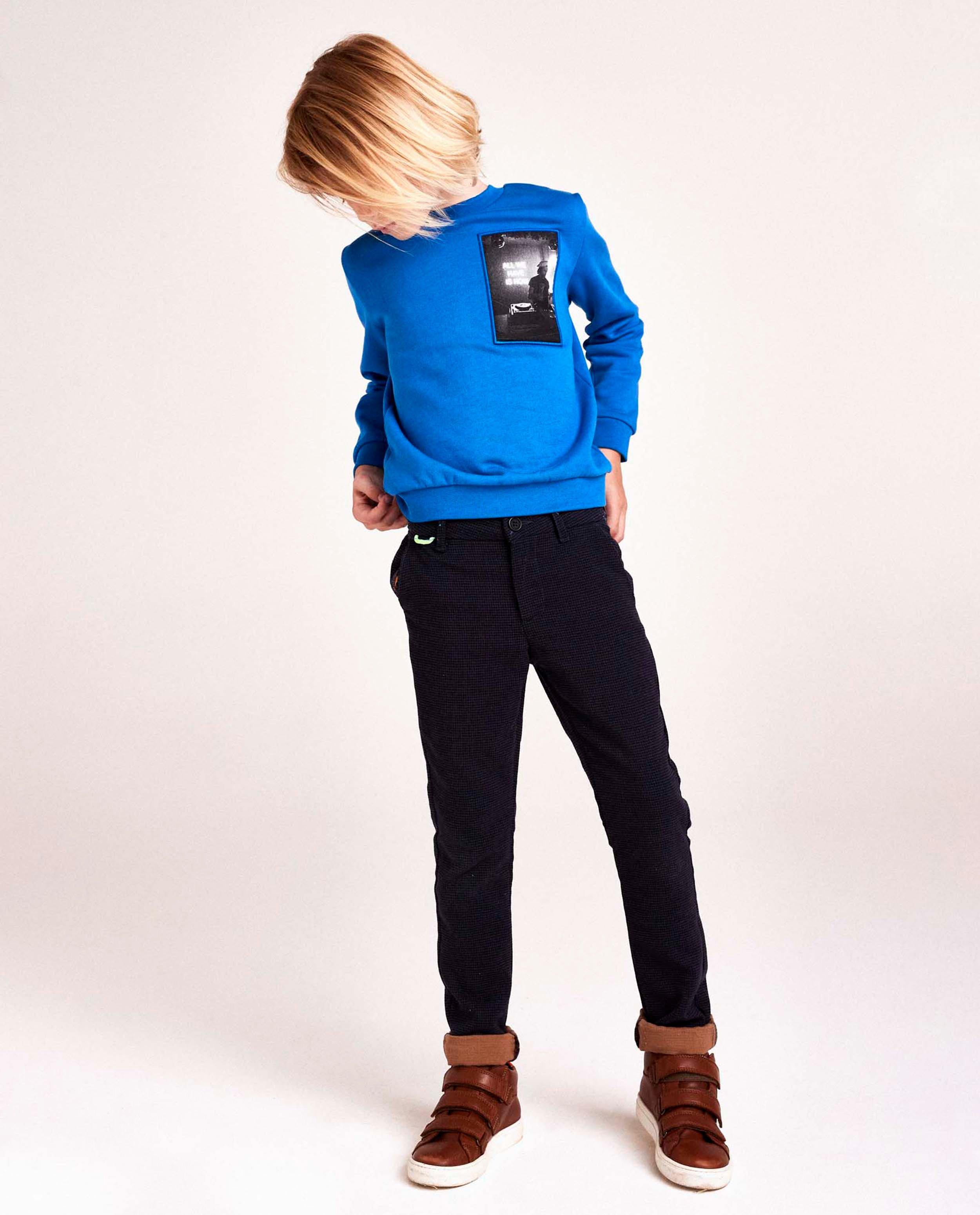 Blauwe broek met strepen CKS - stretch - CKS