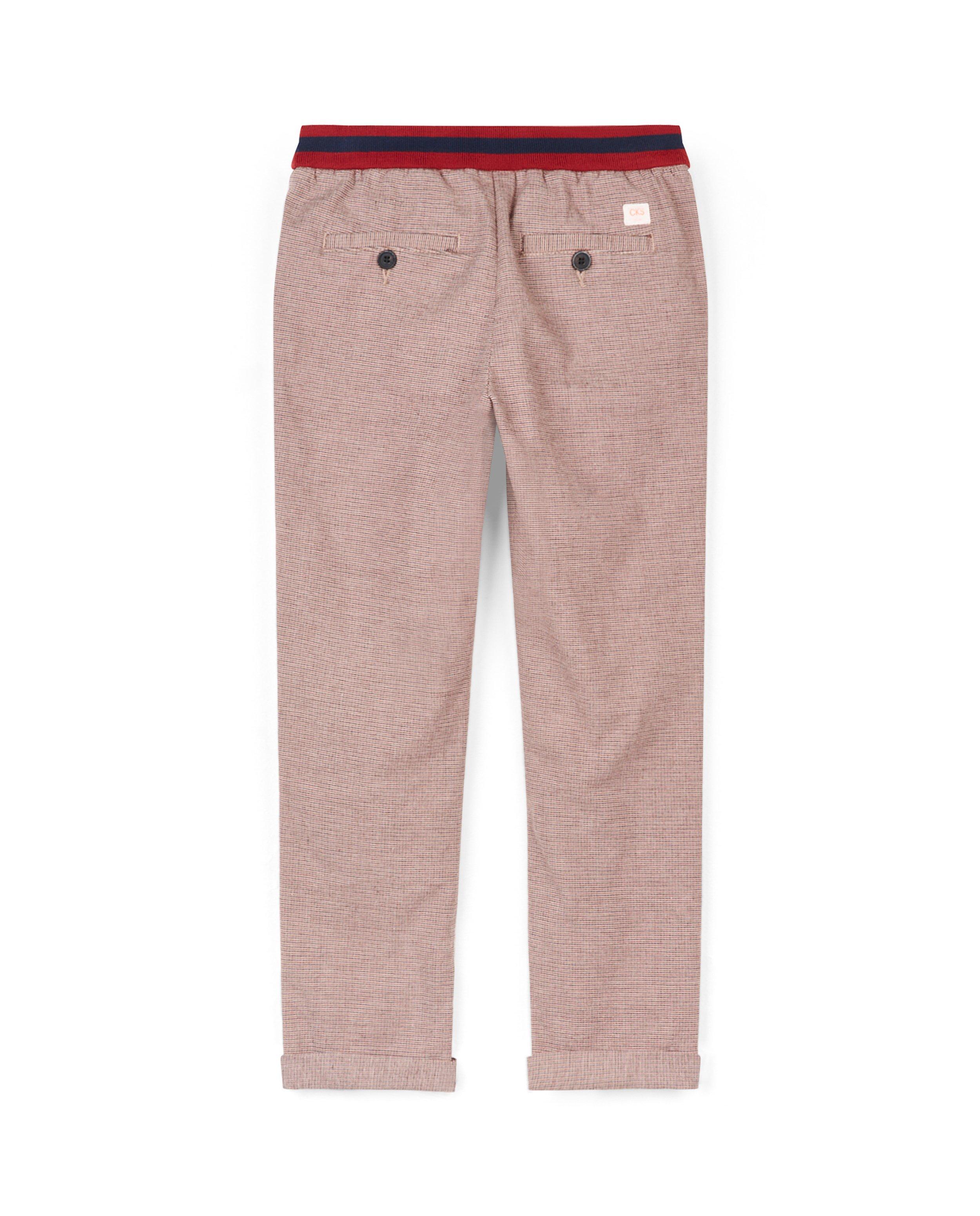 Pantalons - Pantalon brun à rayures CKS