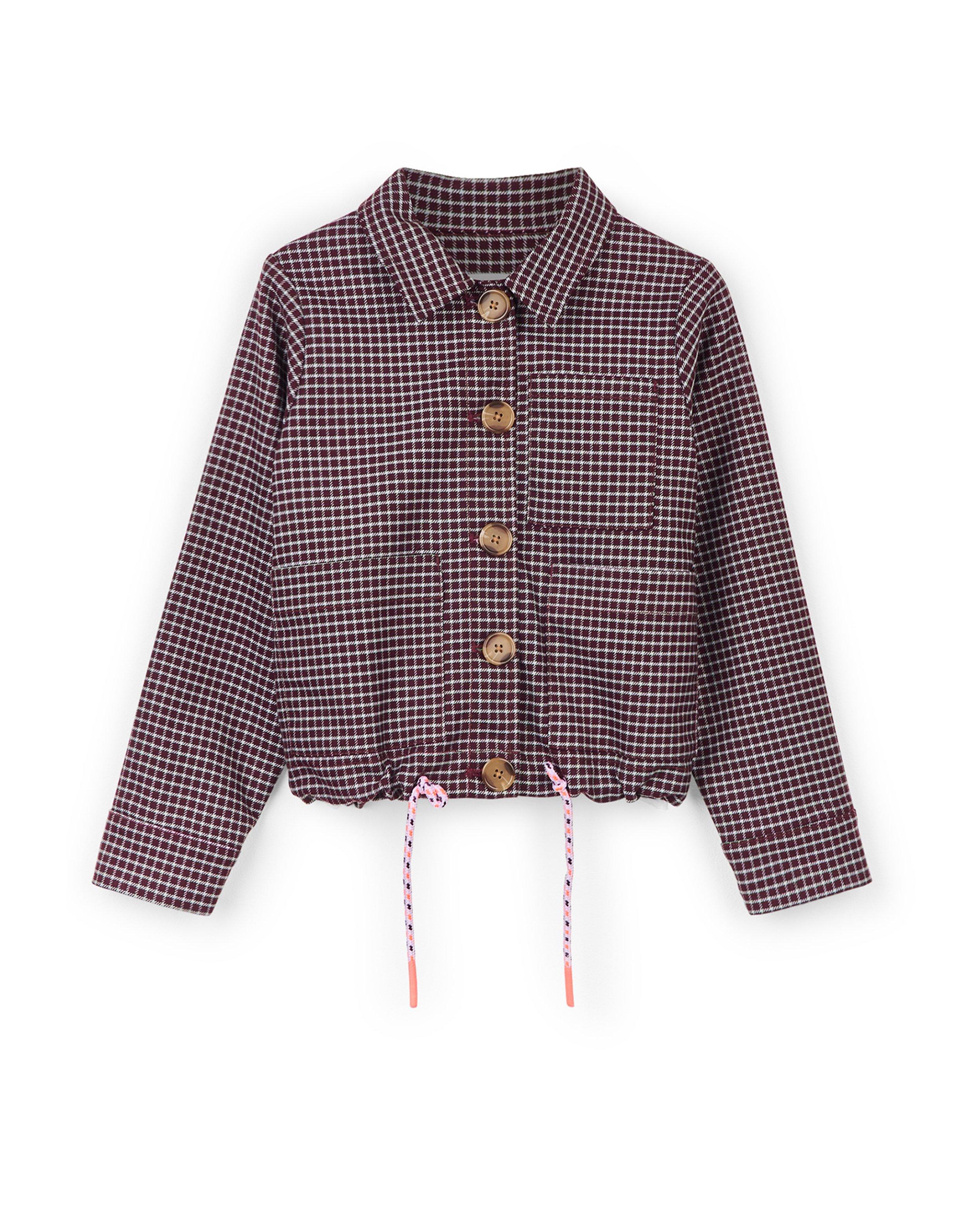 Blazers - Gilet mauve à carreaux CKS