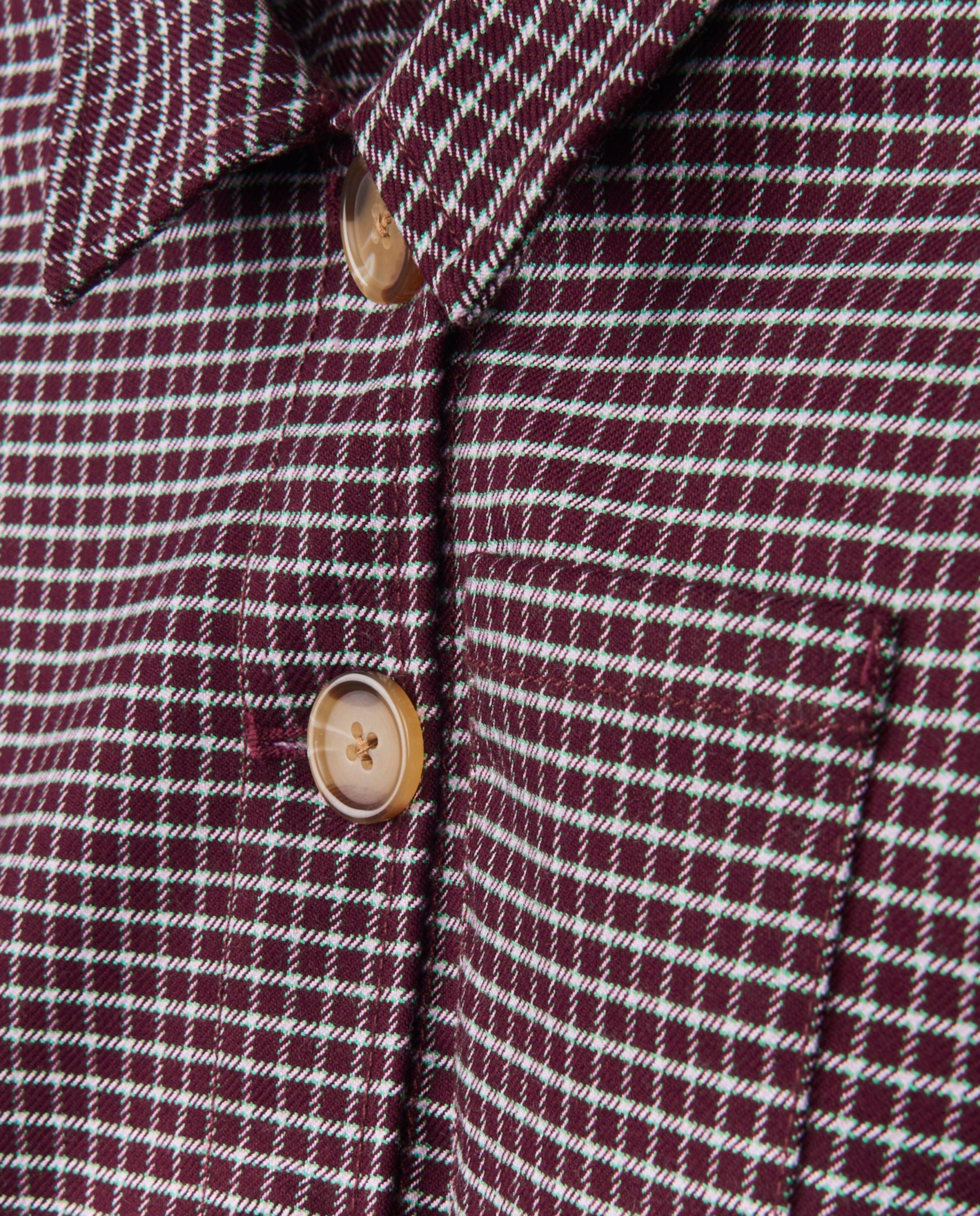 Blazers - Gilet mauve à carreaux CKS