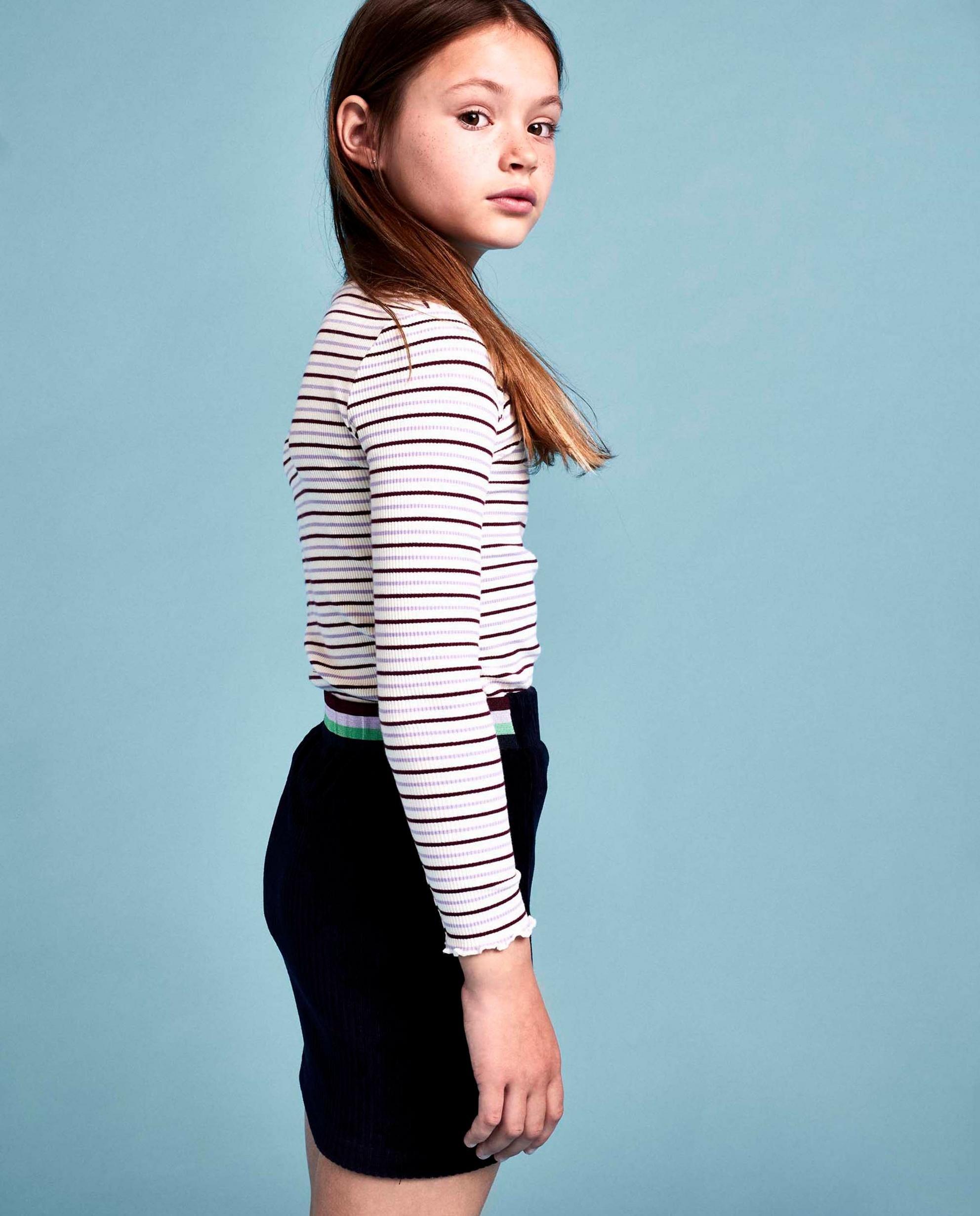 Witte longsleeve met strepen CKS - en rib - CKS