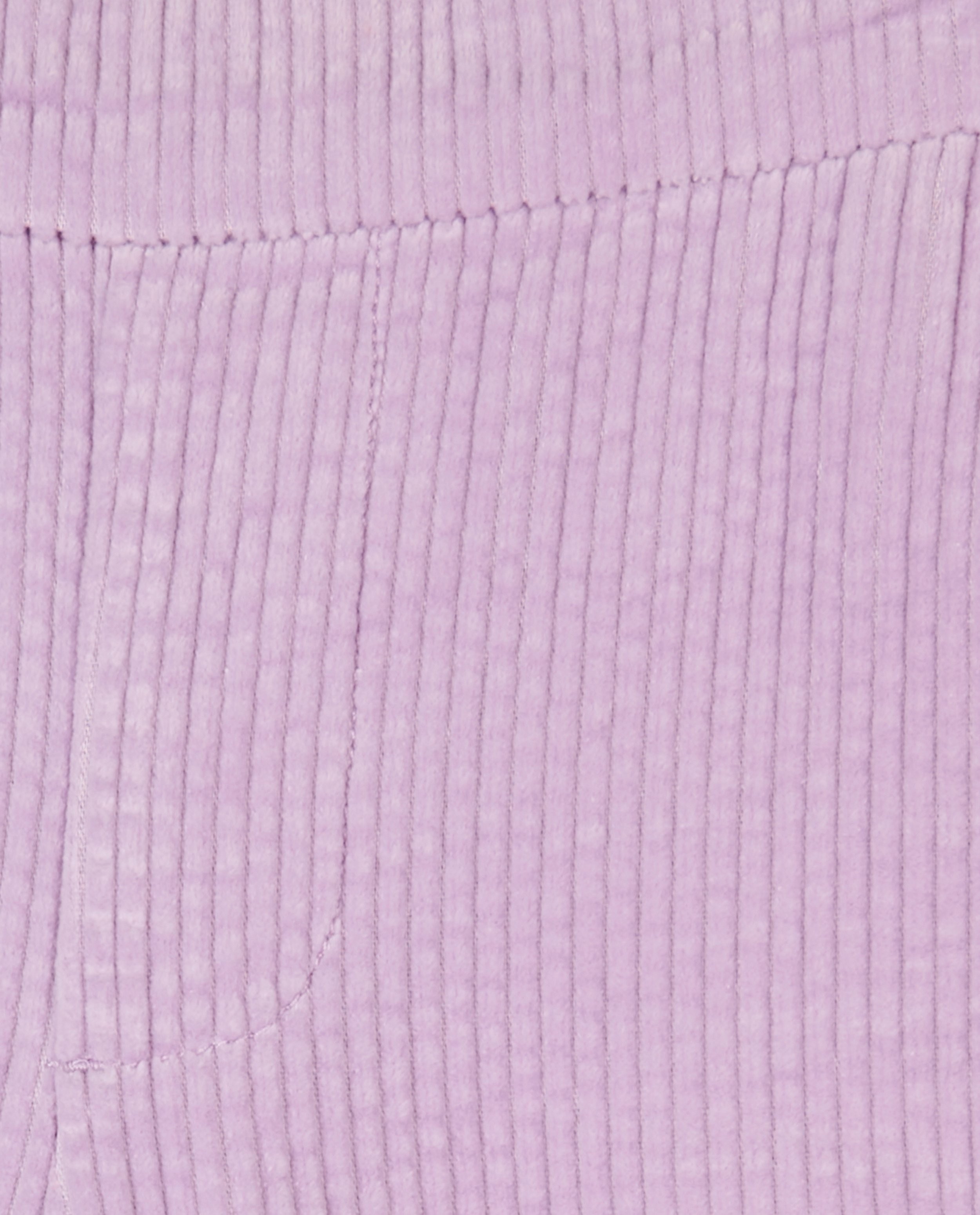 Pantalons - Pantalon lilas en velours côtelé CKS