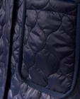 Poncho's en teddy's - Blauwe jas met reliëf CKS